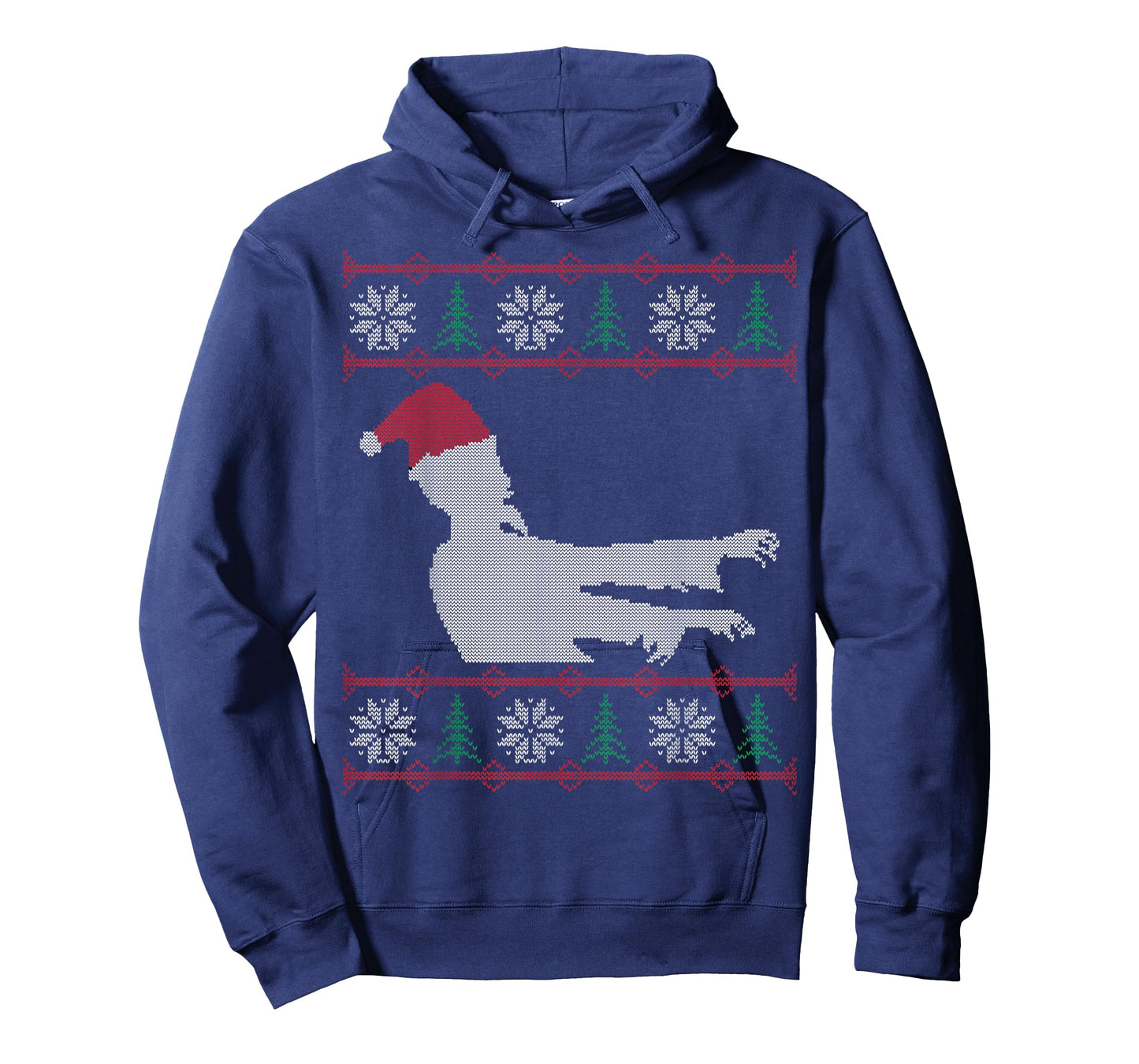 Zombie Santa Ugly Christmas T-Shirt