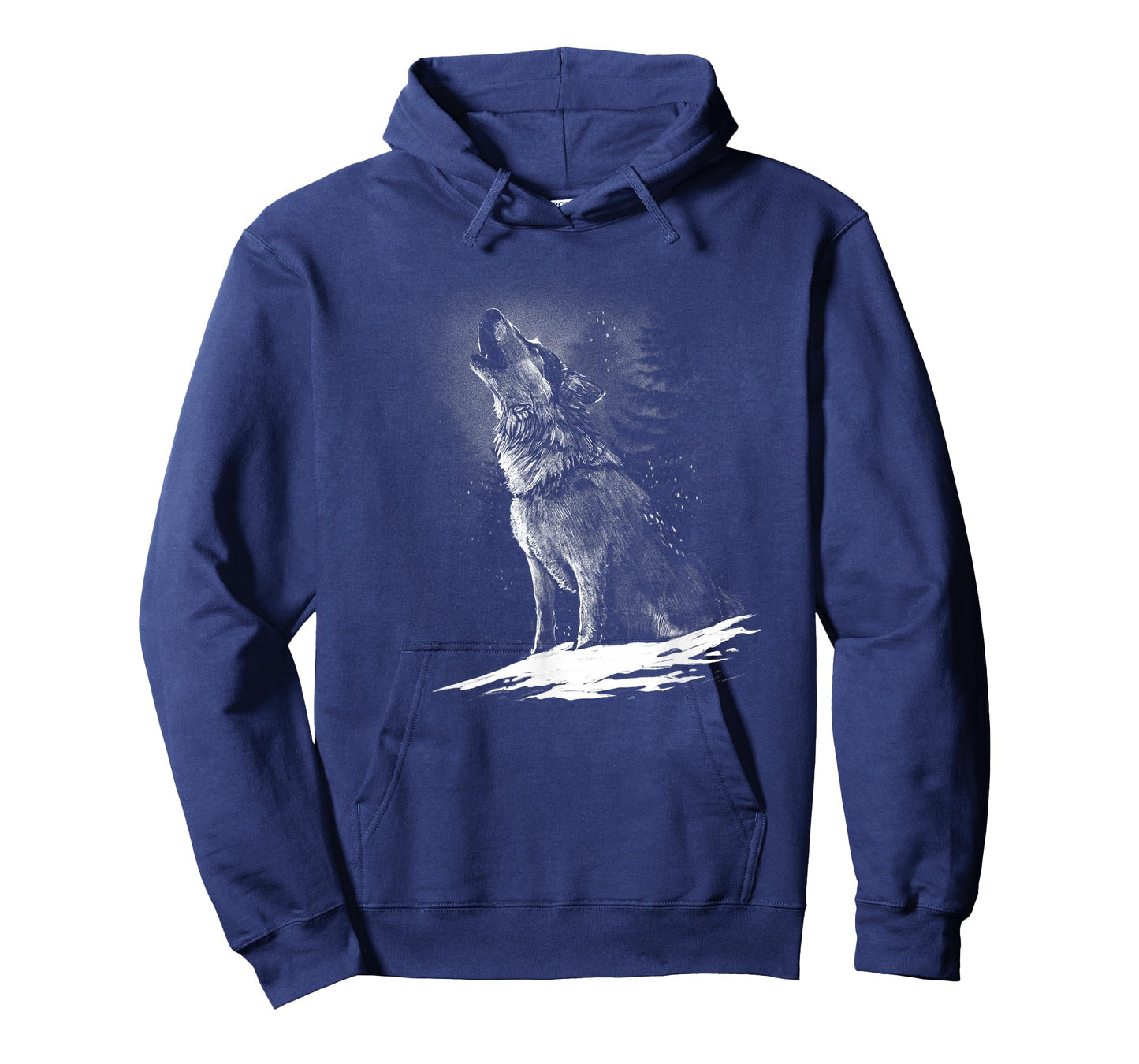 Wolves Animal Motif Predators Forest Howling Wolf T-Shirt