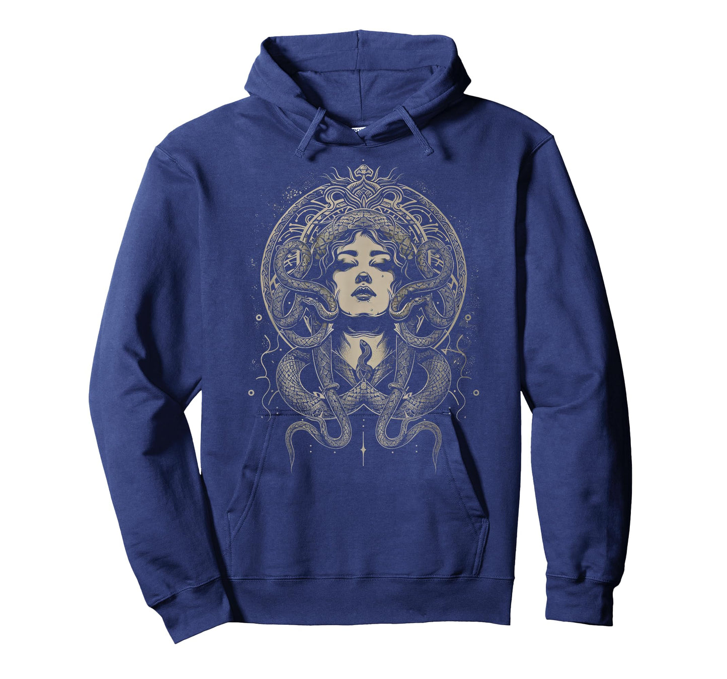 The Medusa Fan Co. Medusa Gorgon Greek Mythology Women's Unisex-Adults, Unisex-Kids Black T-Shirt