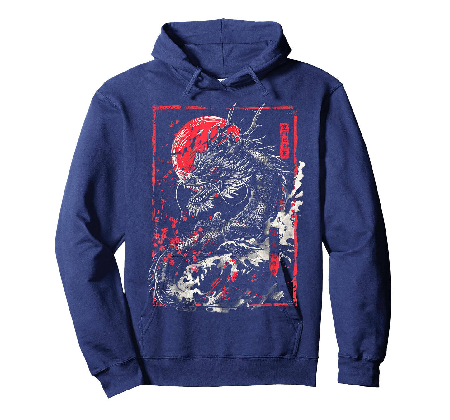 Anime Japanese Goth Cyberpunk City Dragon Art Japan Myth T-Shirt