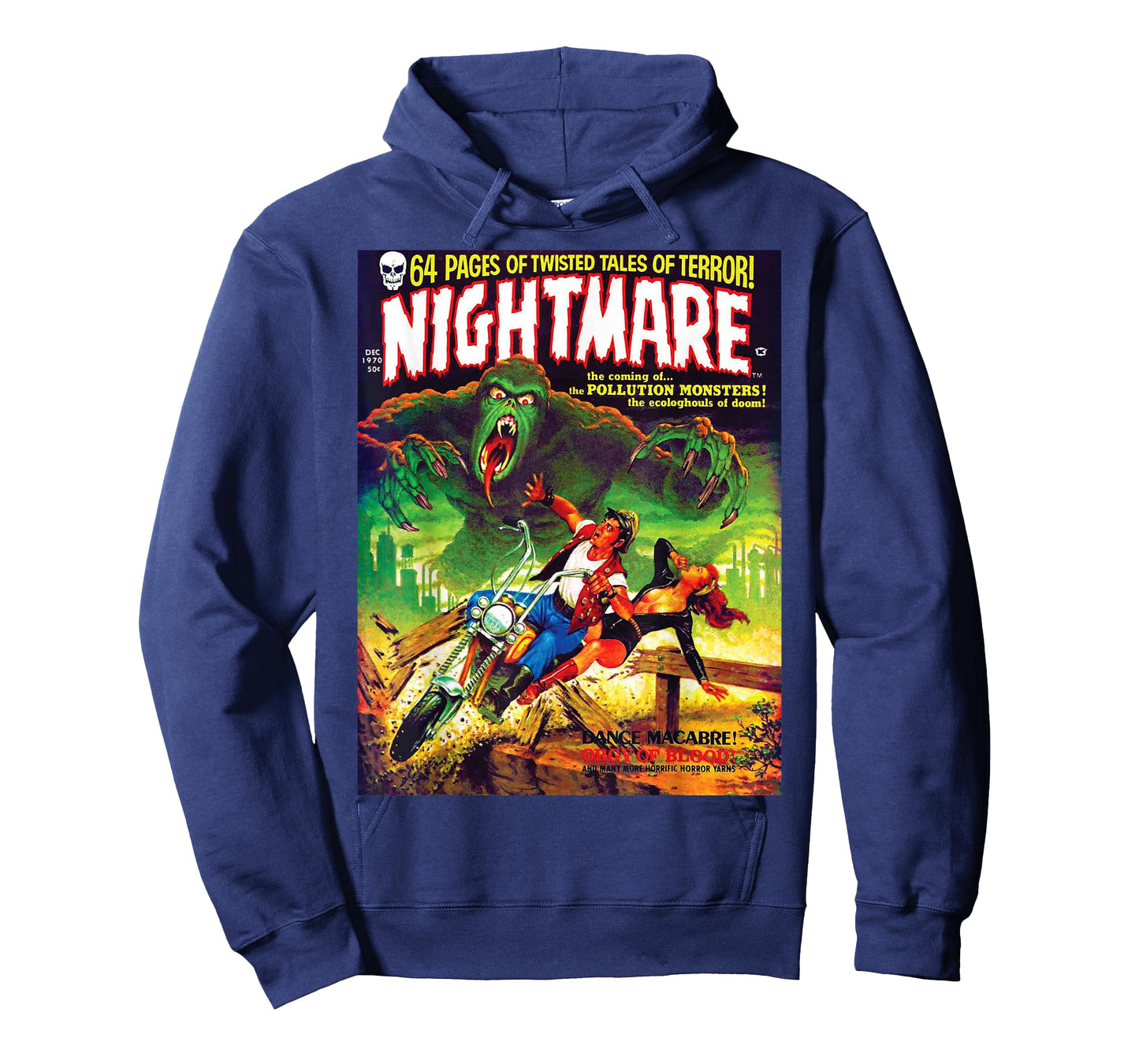 Halloween Monster Scary Vintage Horror Comic Book Funny T-Shirt