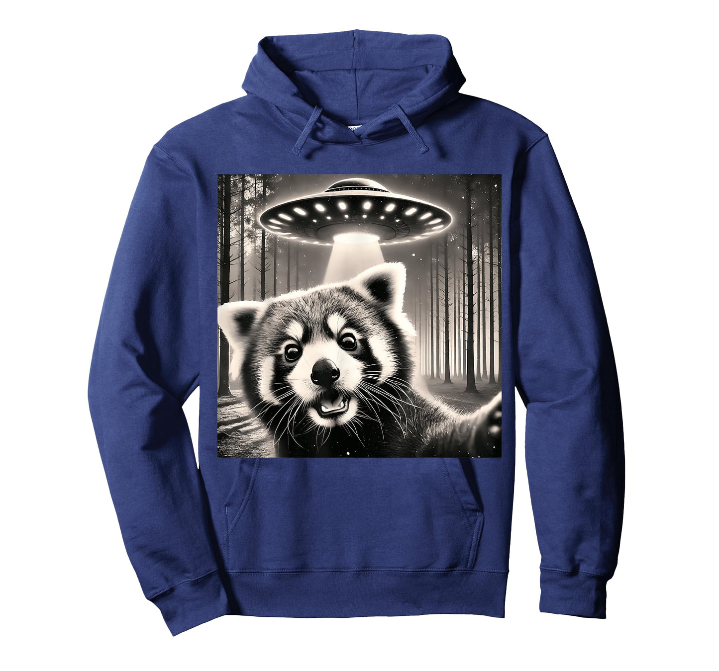 Funny Red Panda Selfie UFOs T-Shirt