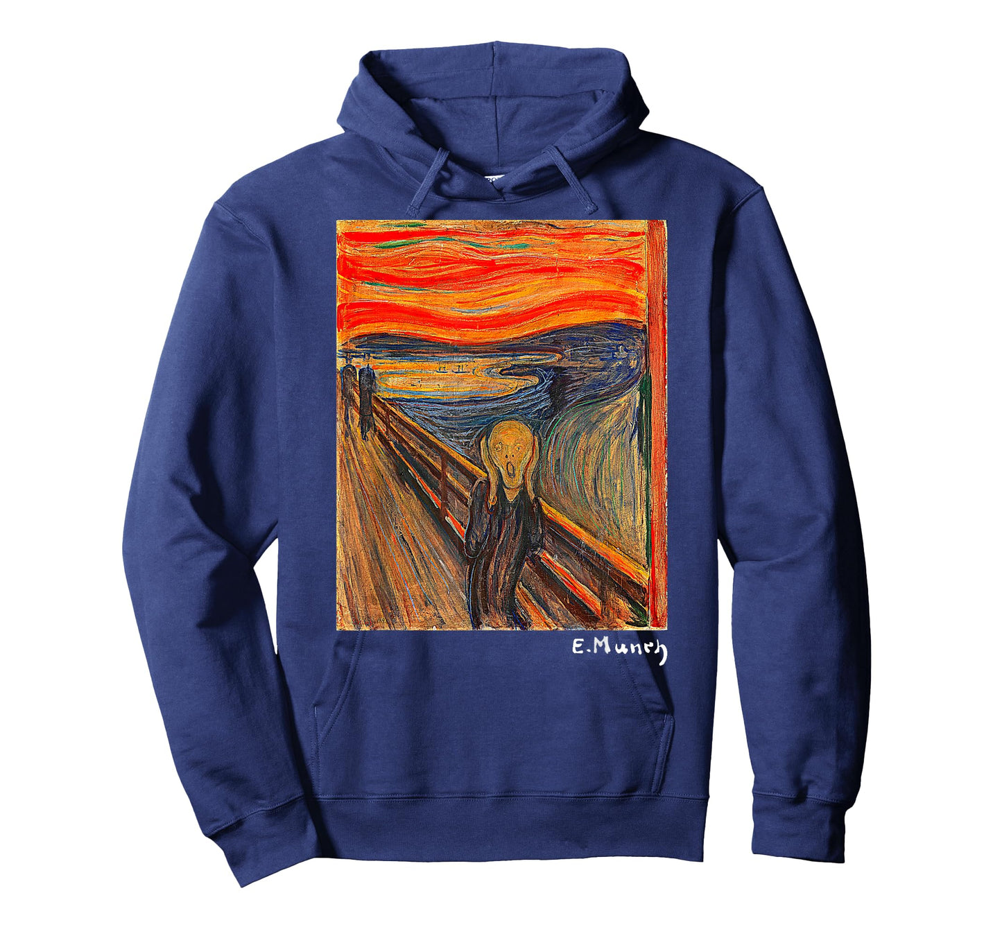 Famous Art The Scream by Munch Artist Painting T-Shirt