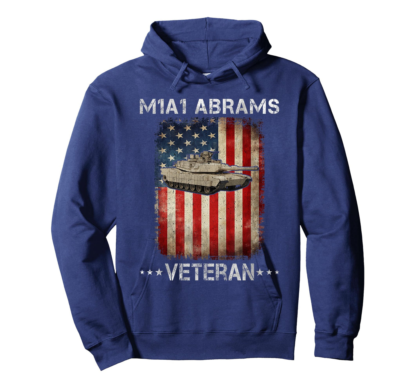 M1A1 Abrams Tank Veteran Main Battle Tank American Flag Women Men T-Shirt