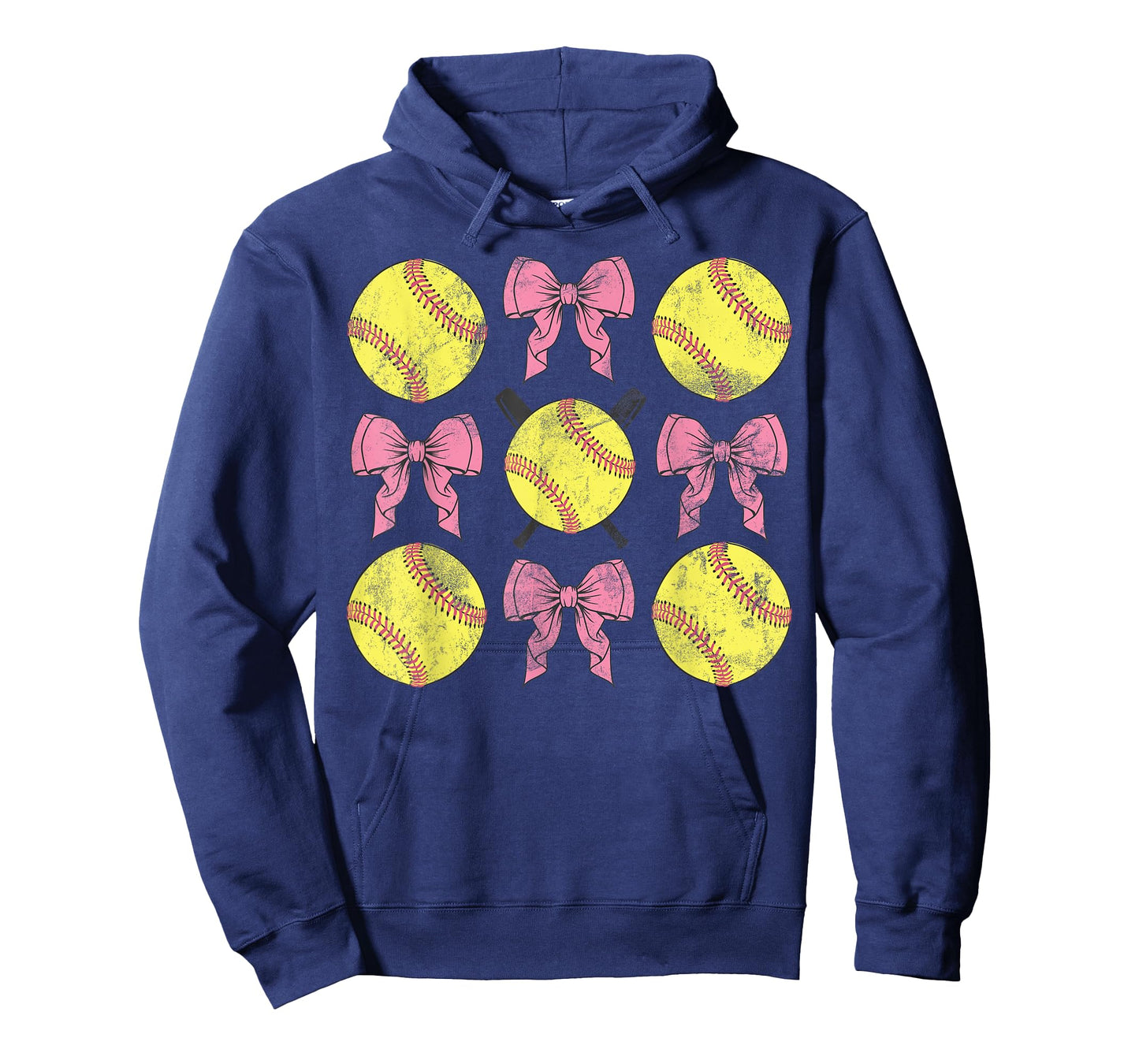 Softball Coquette Bows Game Day Softball Lover T-Shirt
