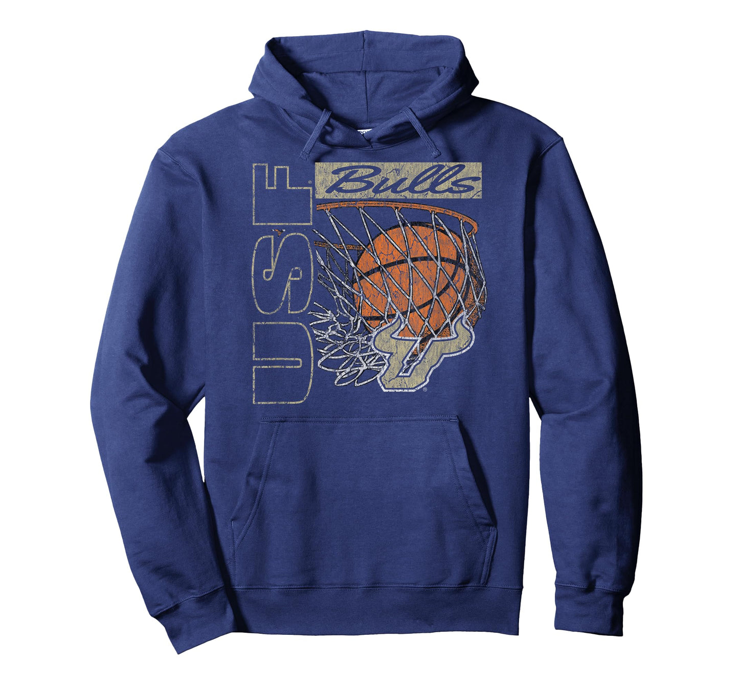 South Florida Bulls Vintage Basketball 90's Green T-Shirt