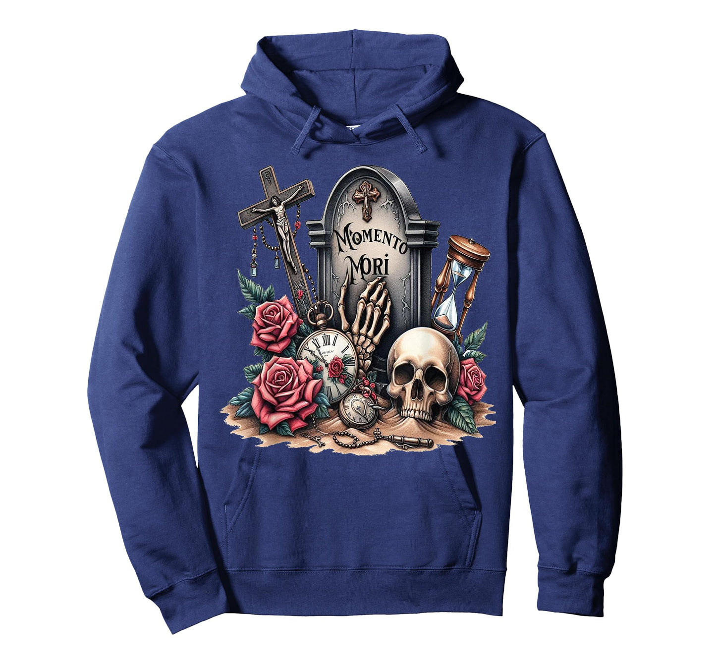 Memento Mori Catholic Crucifix Traditional Latin Mass Skull T-Shirt