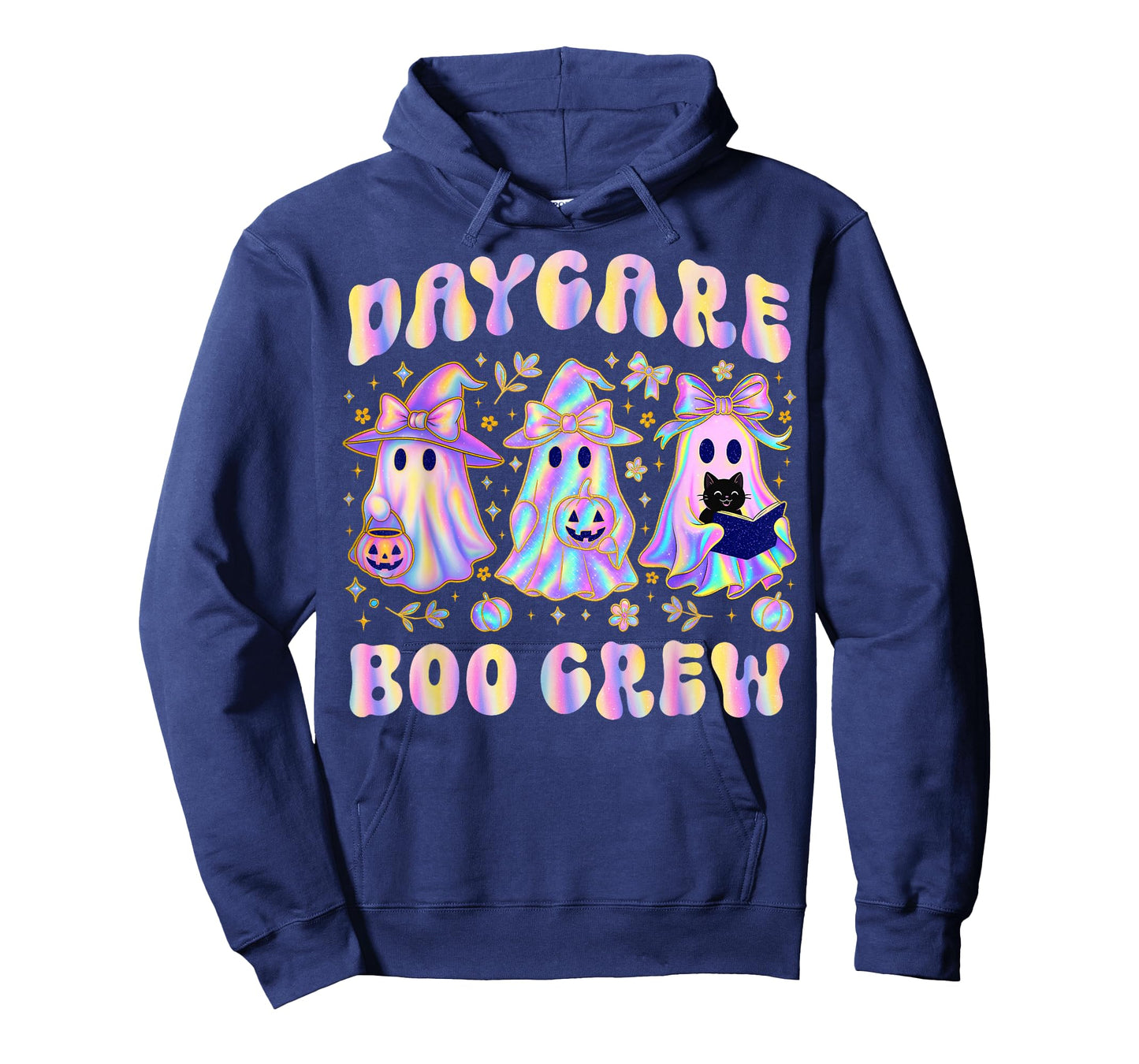 Boo Crew Daycare Teacher Matching Halloween Costume Ghost T-Shirt