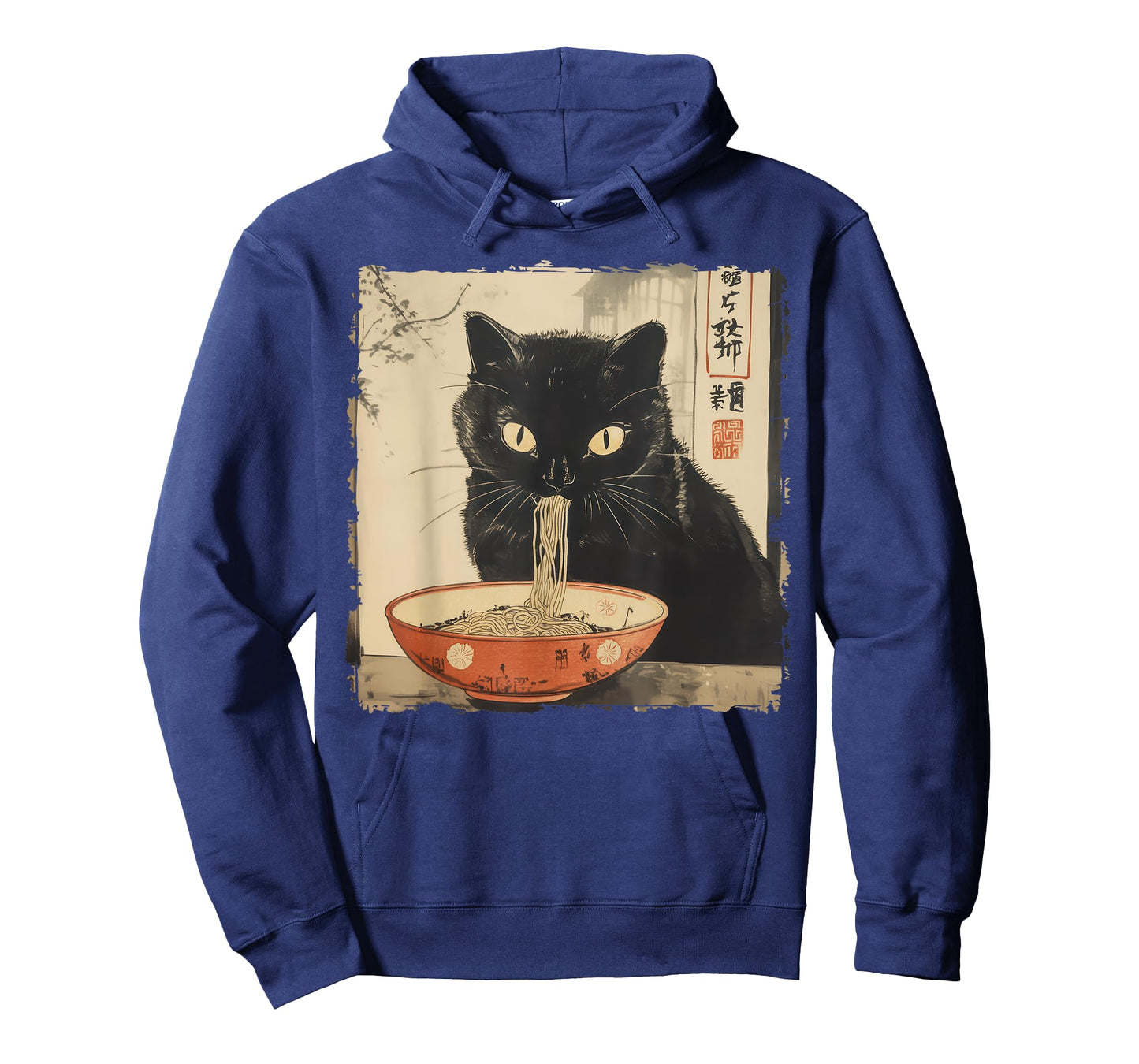 Cat Ramen Noodle Japanese Art Anime Manga Kawaii Cat T-Shirt