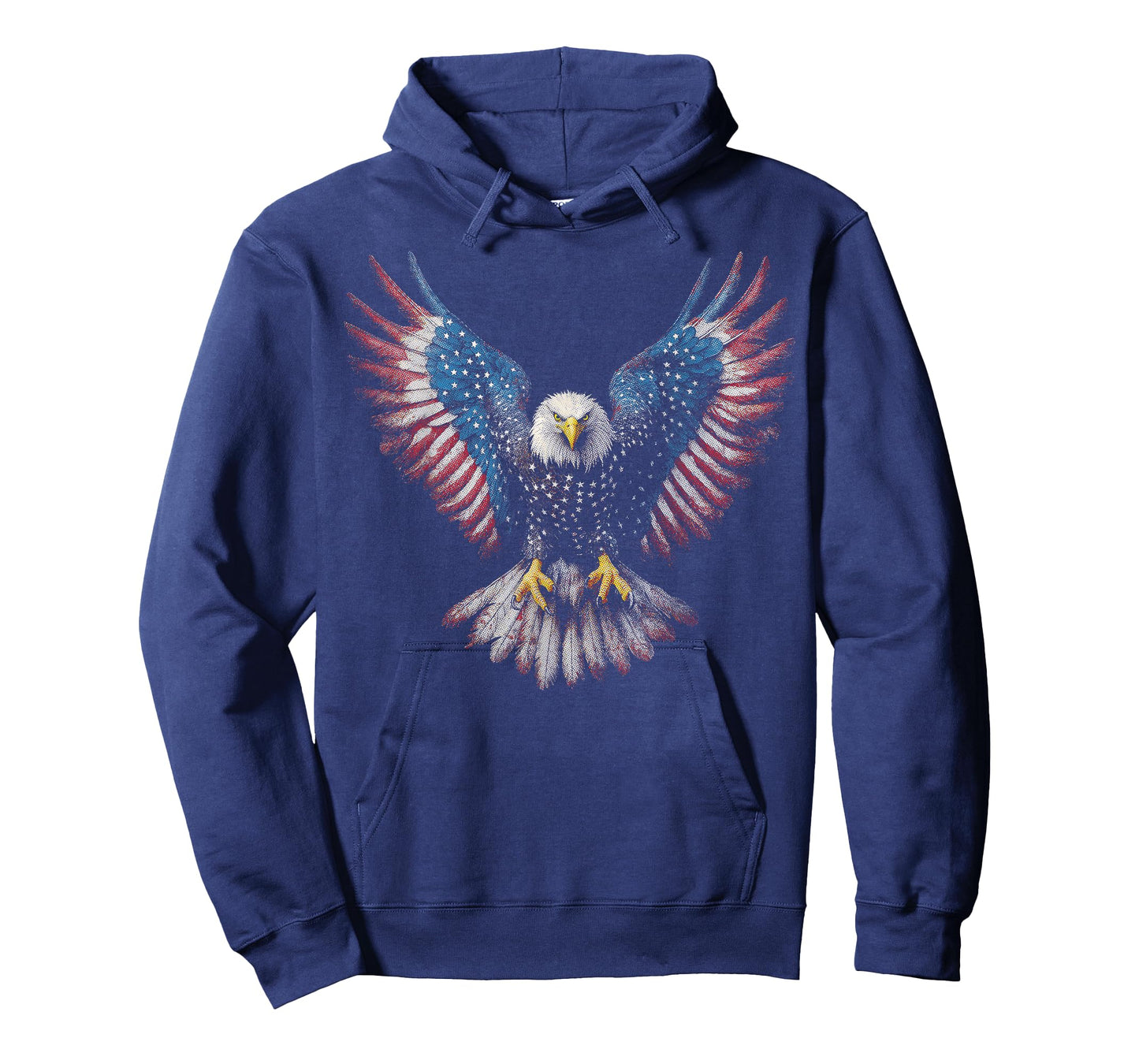 American Flag Bald Eagle 4th of July USA Patriotic Men Women T-Shirt