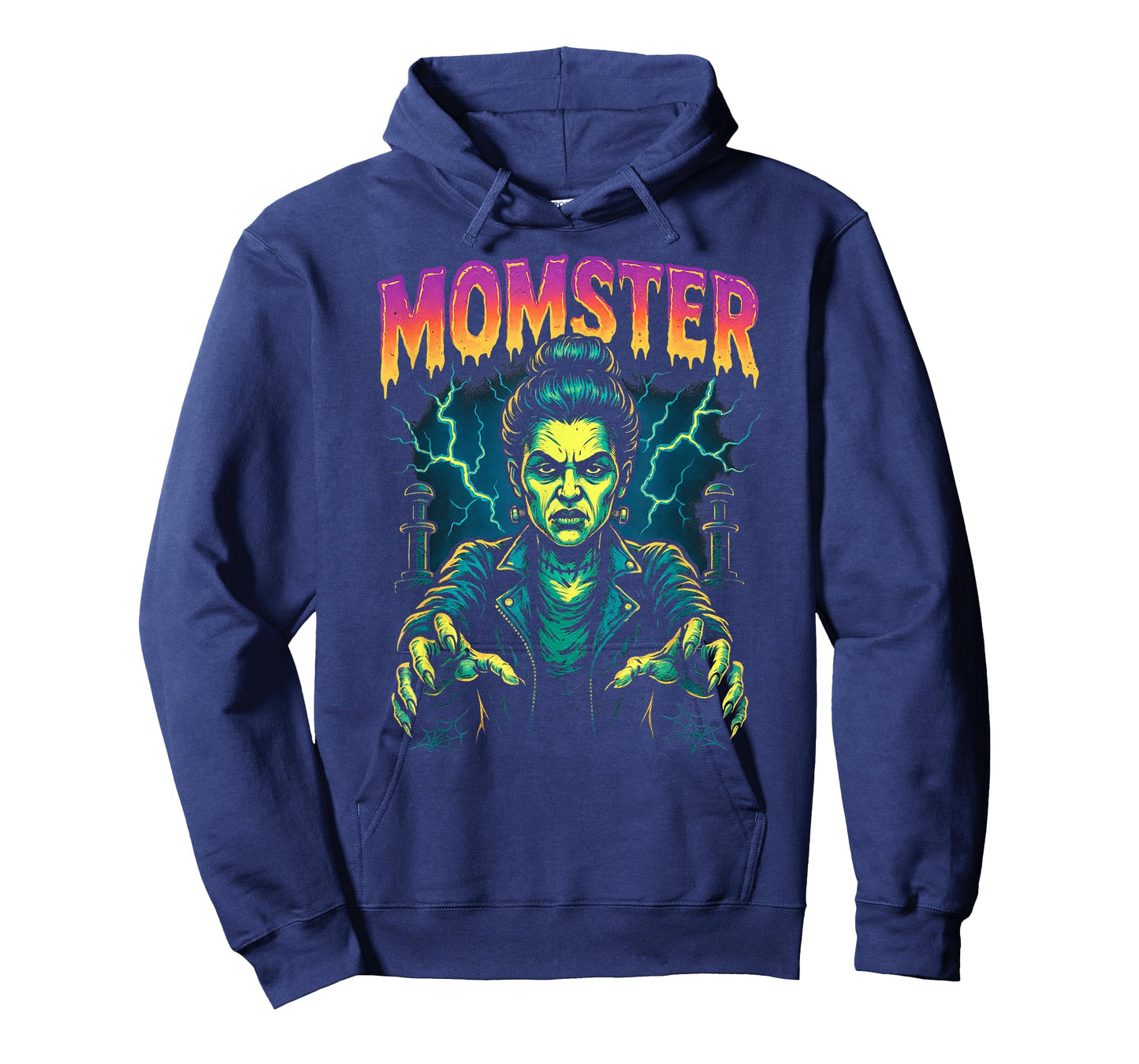 Momster, Mama Frankenstein Monster Mom Halloween Mother T-Shirt