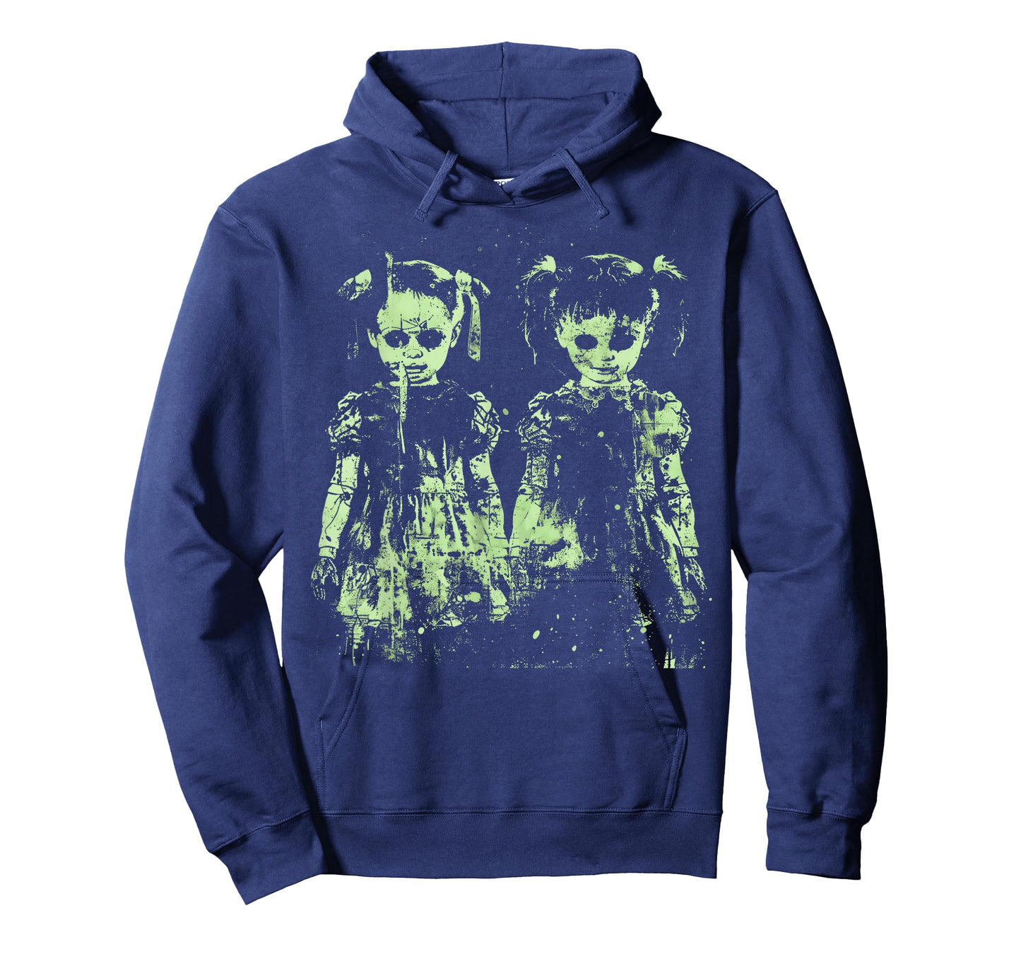 Horror Doll Creepy Cute Haunted Green Pastel Goth Alt Scary T-Shirt