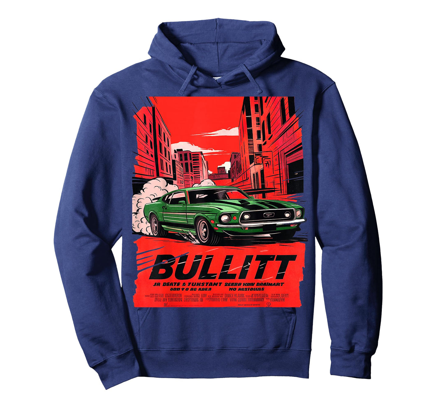 The movie Bullitt muscle car illustration T-Shirt