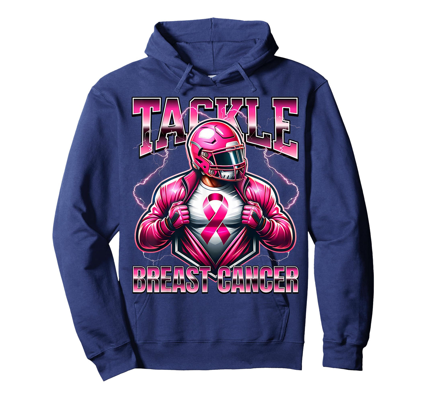 Tackle Breast Cancer Awareness American Football Men Women T-Shirt
