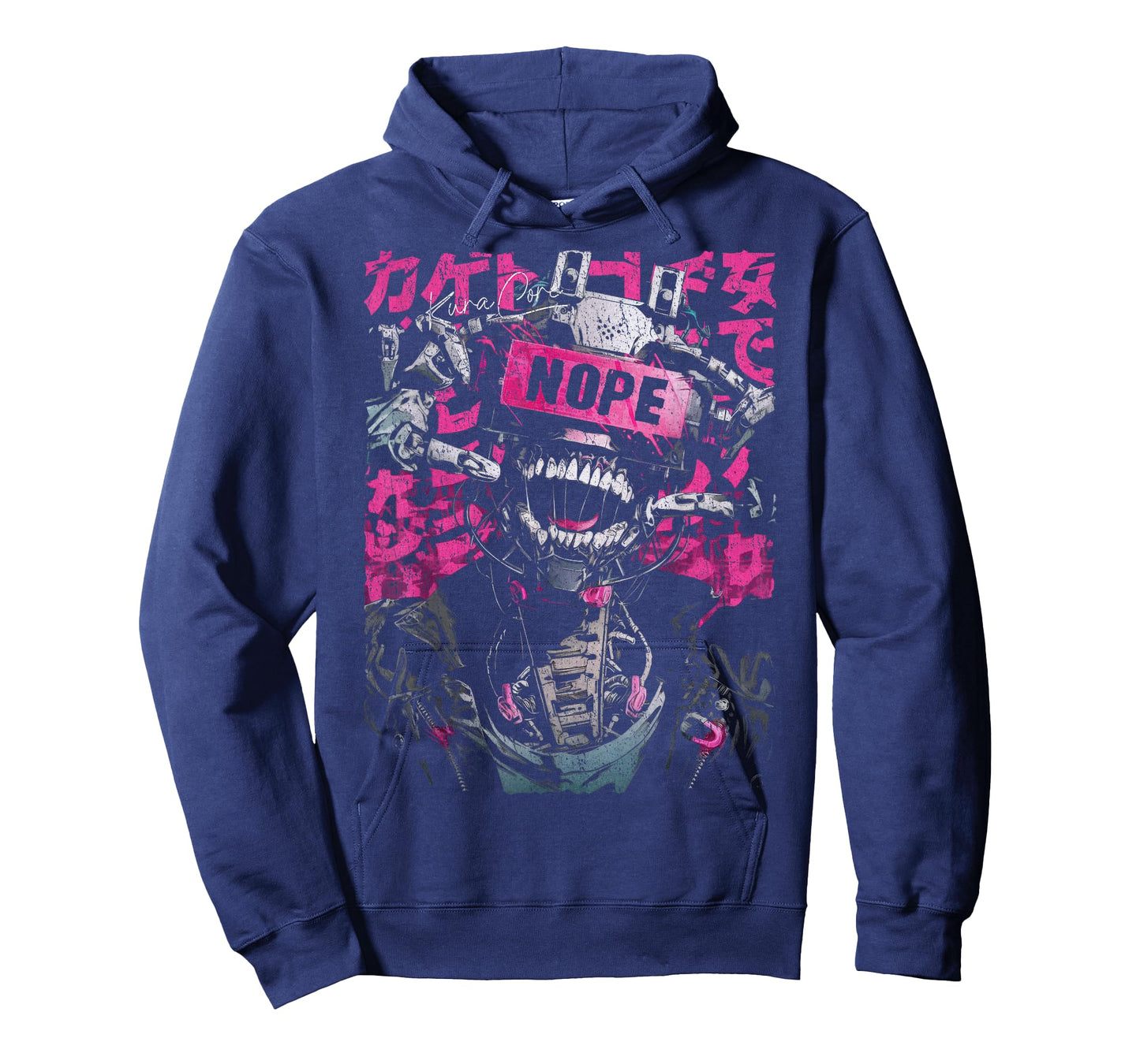 Japanese Streetwear Robot Cyberpunk Y2K Techwear Manga Anime T-Shirt