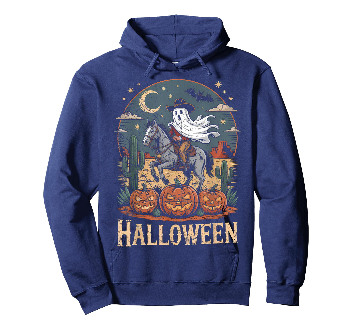 Ghost Riding Horse Halloween Season T-Shirt