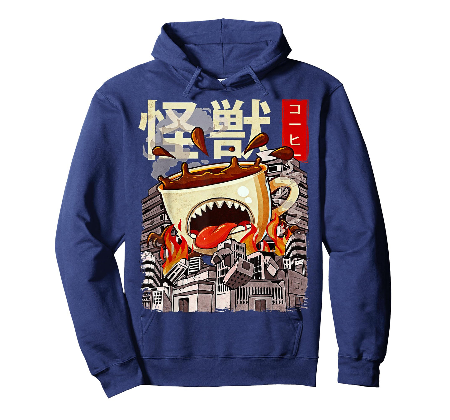 Kaiju Coffee Japanese Anime Monster Caffeine T-Shirt