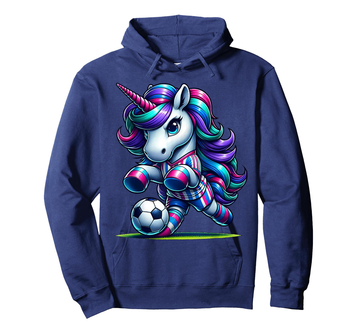 Unicorn Soccer Team Player T-Shirt