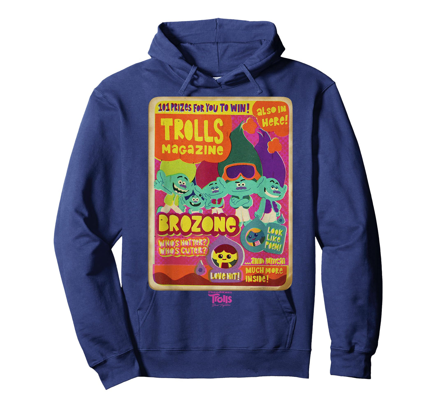 DreamWorks Trolls Band Together Brozone Magazine Cover T-Shirt