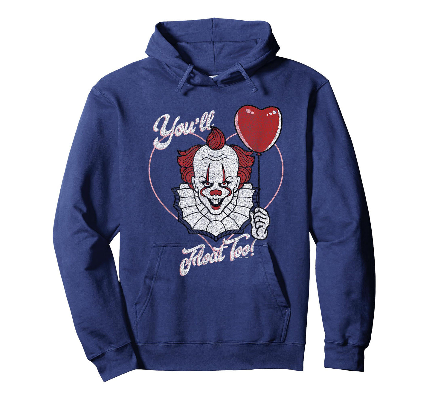 It Valentine's Day Pennywise You'll Float Too Heart Balloon T-Shirt