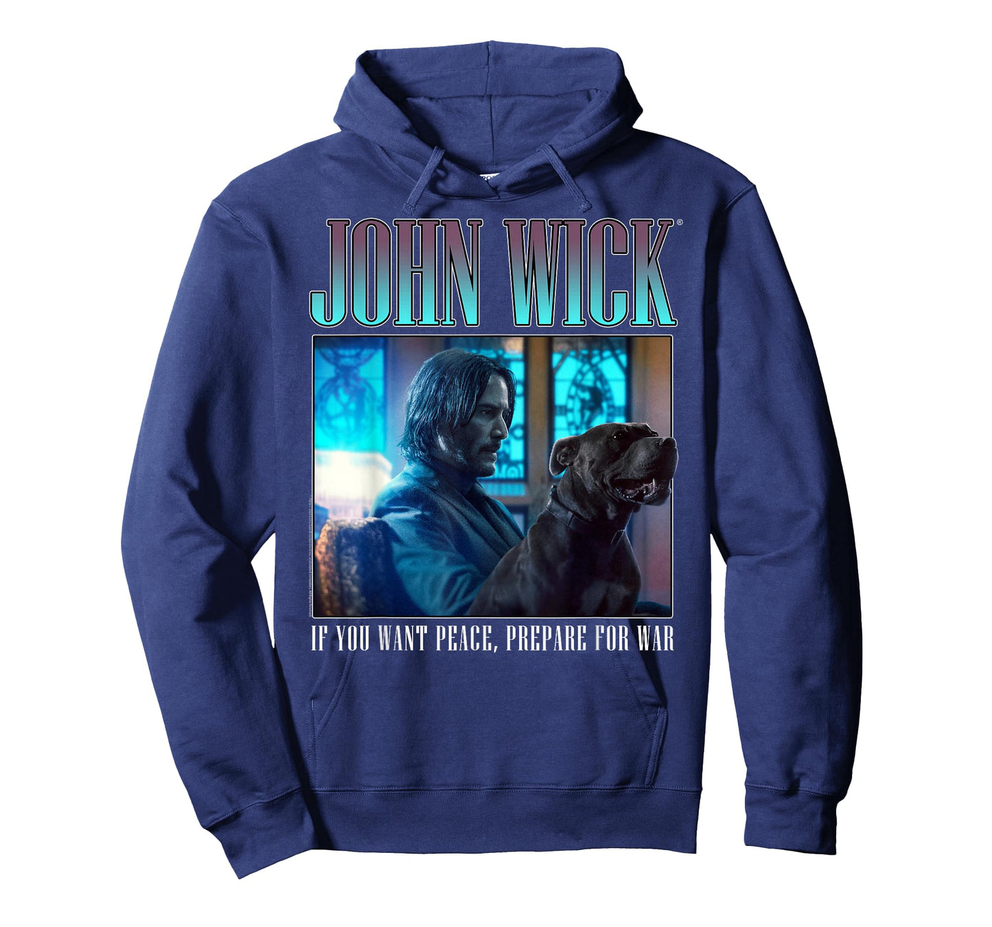John Wick 90's Bootleg Prepare for War Dog Action Movie T-Shirt