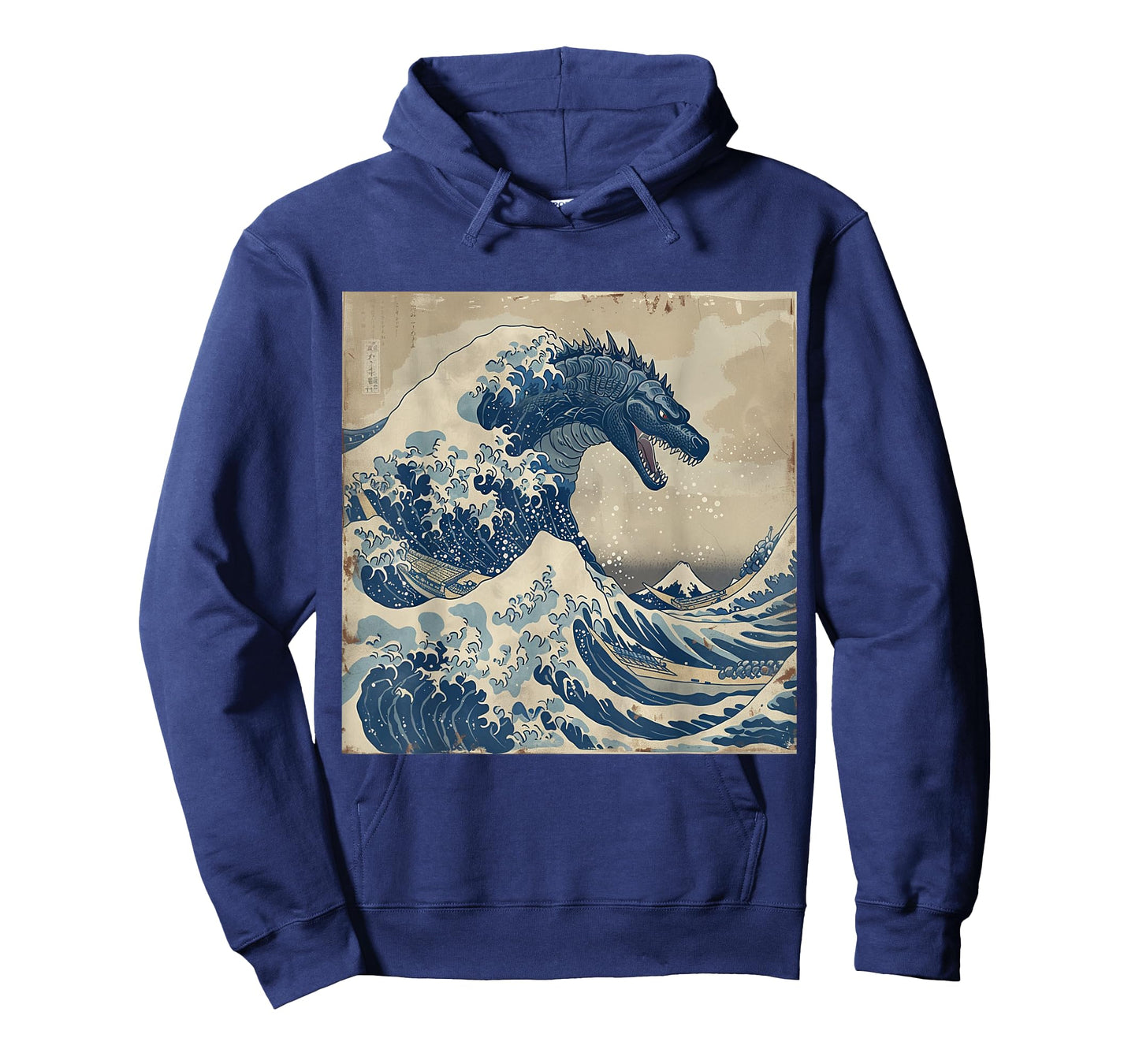 Japanese Kaiju In Hokusai Great Wave off Kanagawa T-Shirt