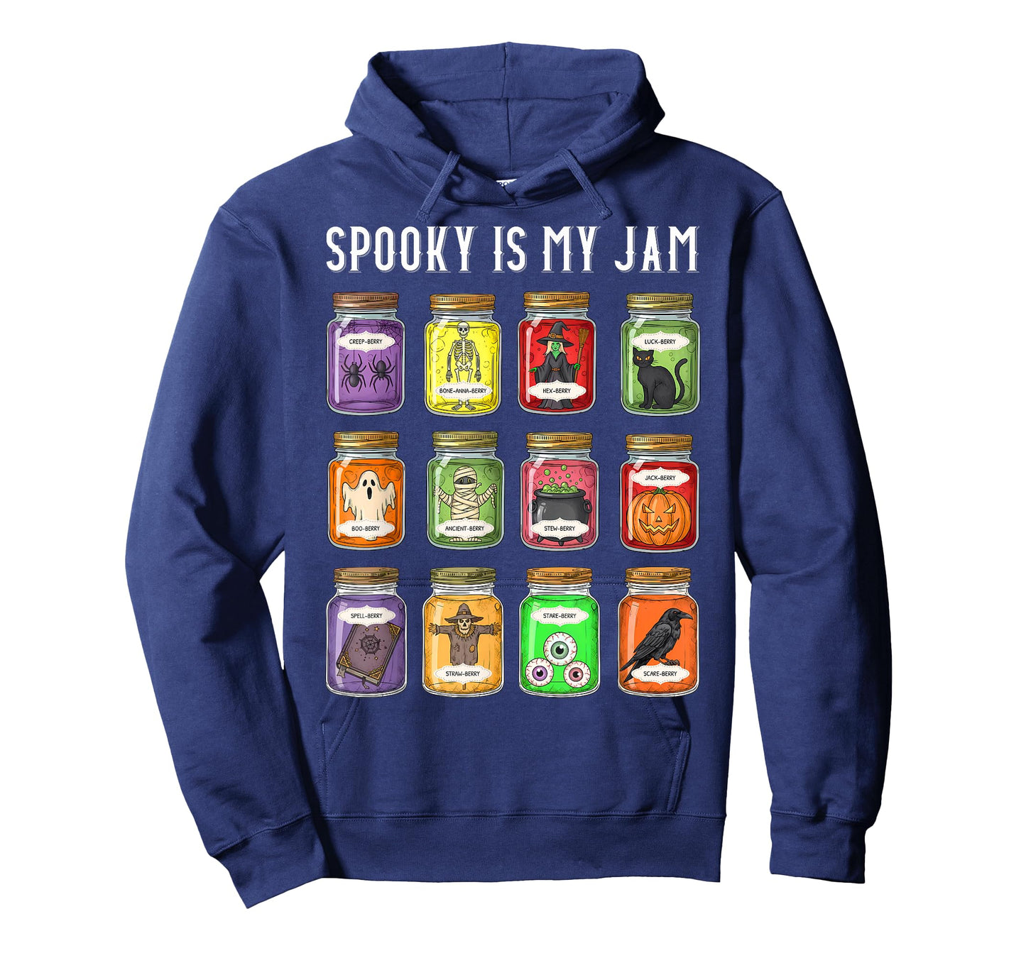 Spooky is My Jam Funny Halloween Jelly Preserves Jars Fall T-Shirt