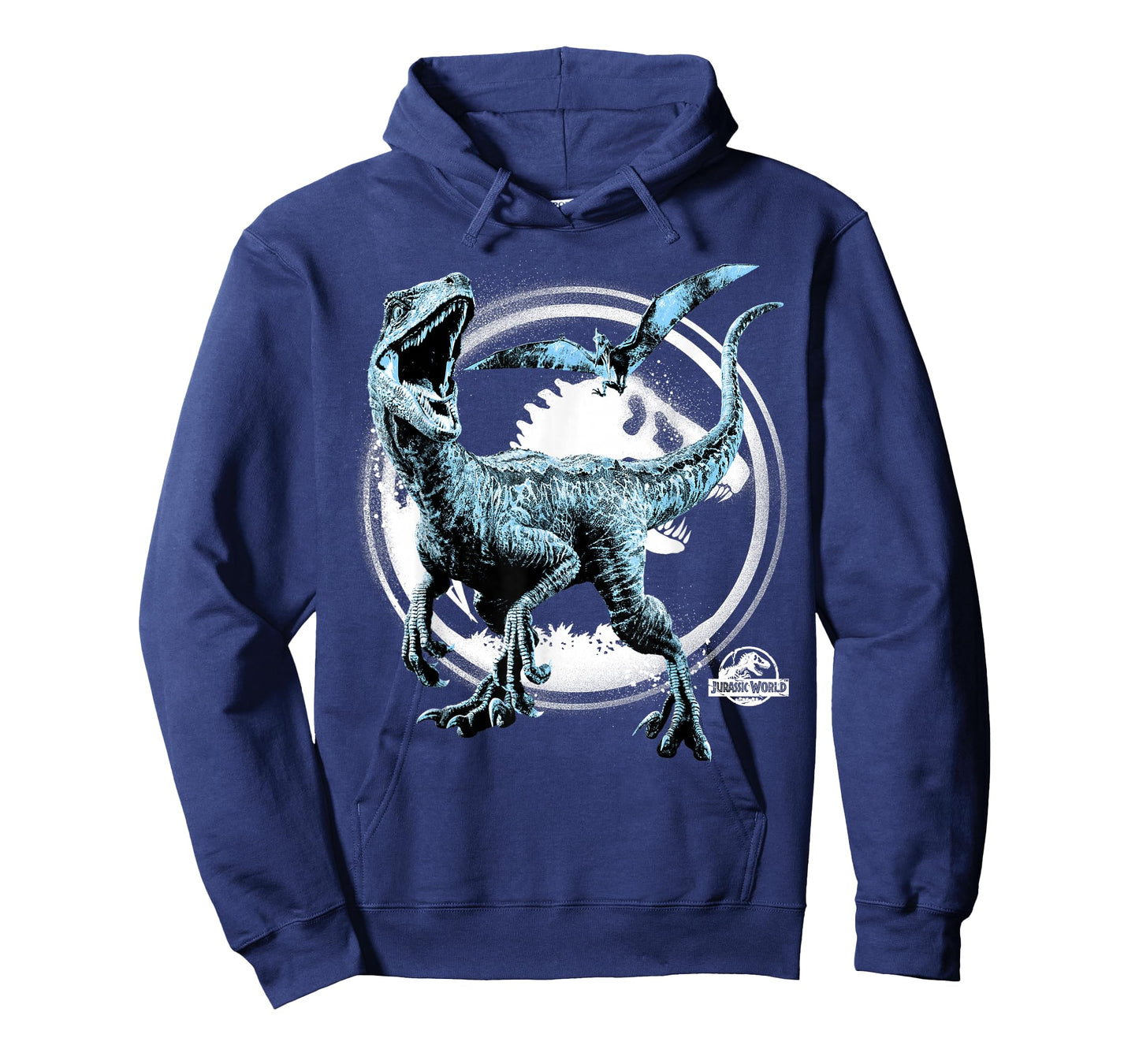 Jurassic World Two Raptor Pterodactyl Icon Graphic T-Shirt T-Shirt