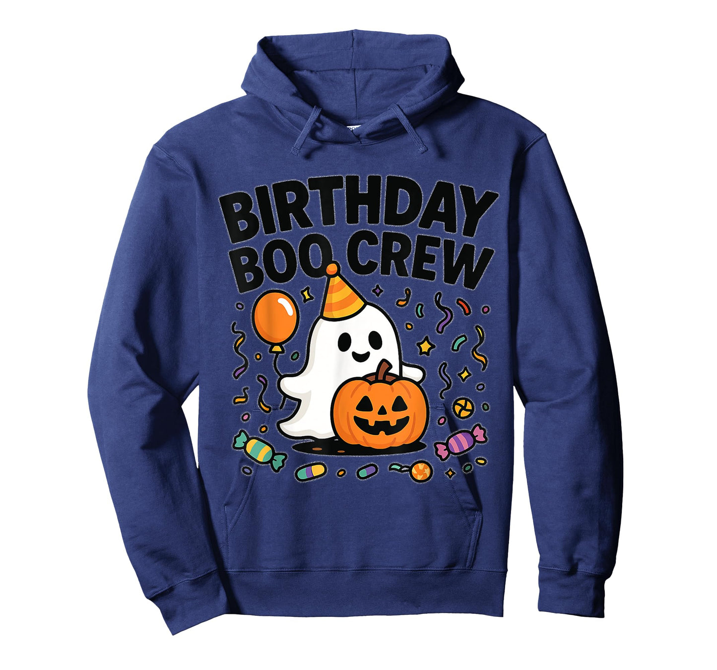 Birthday Boo Crew Halloween Ghost Birthday T-Shirt