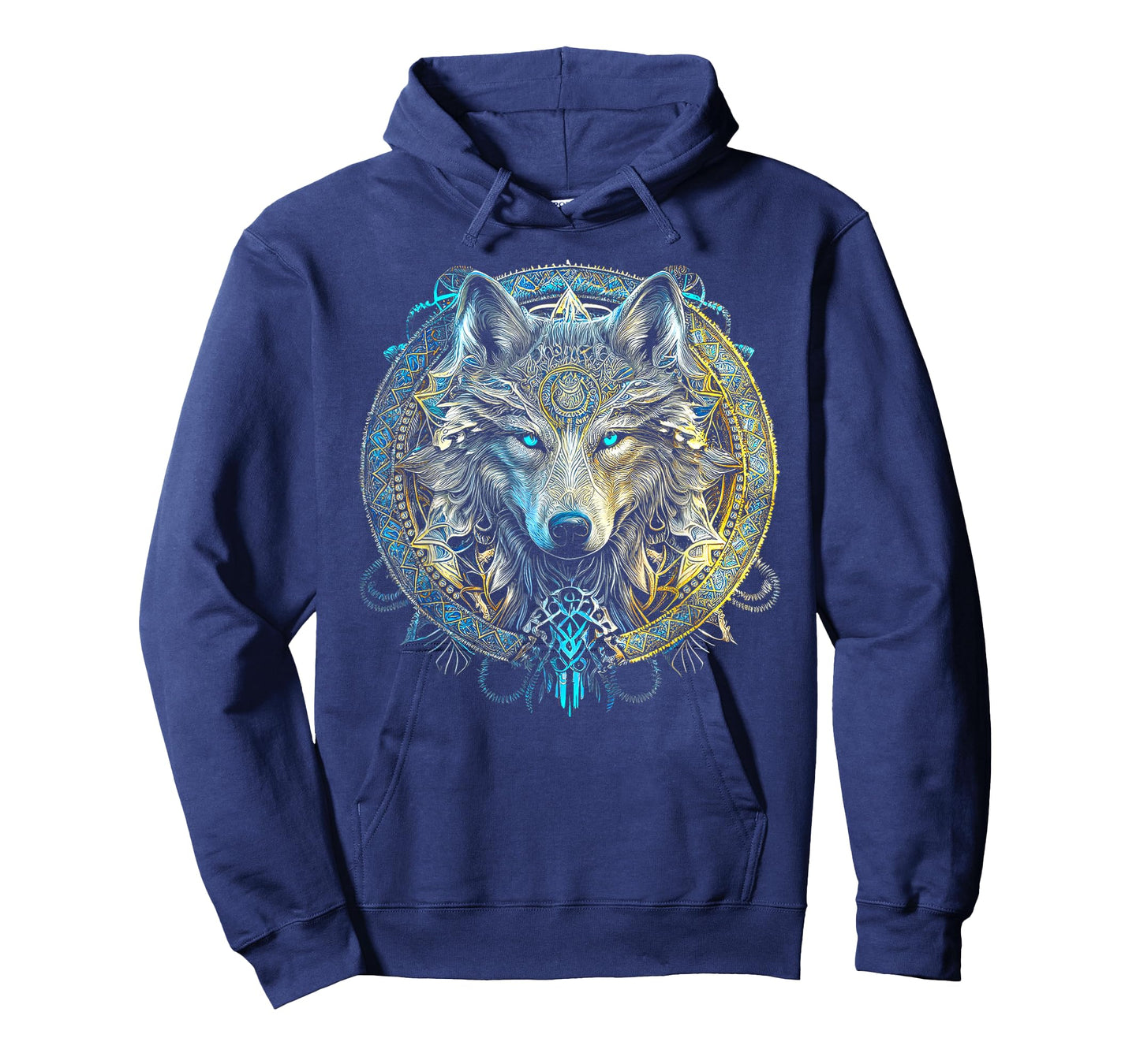 Wolf Viking Valhalla North Myths T-Shirt