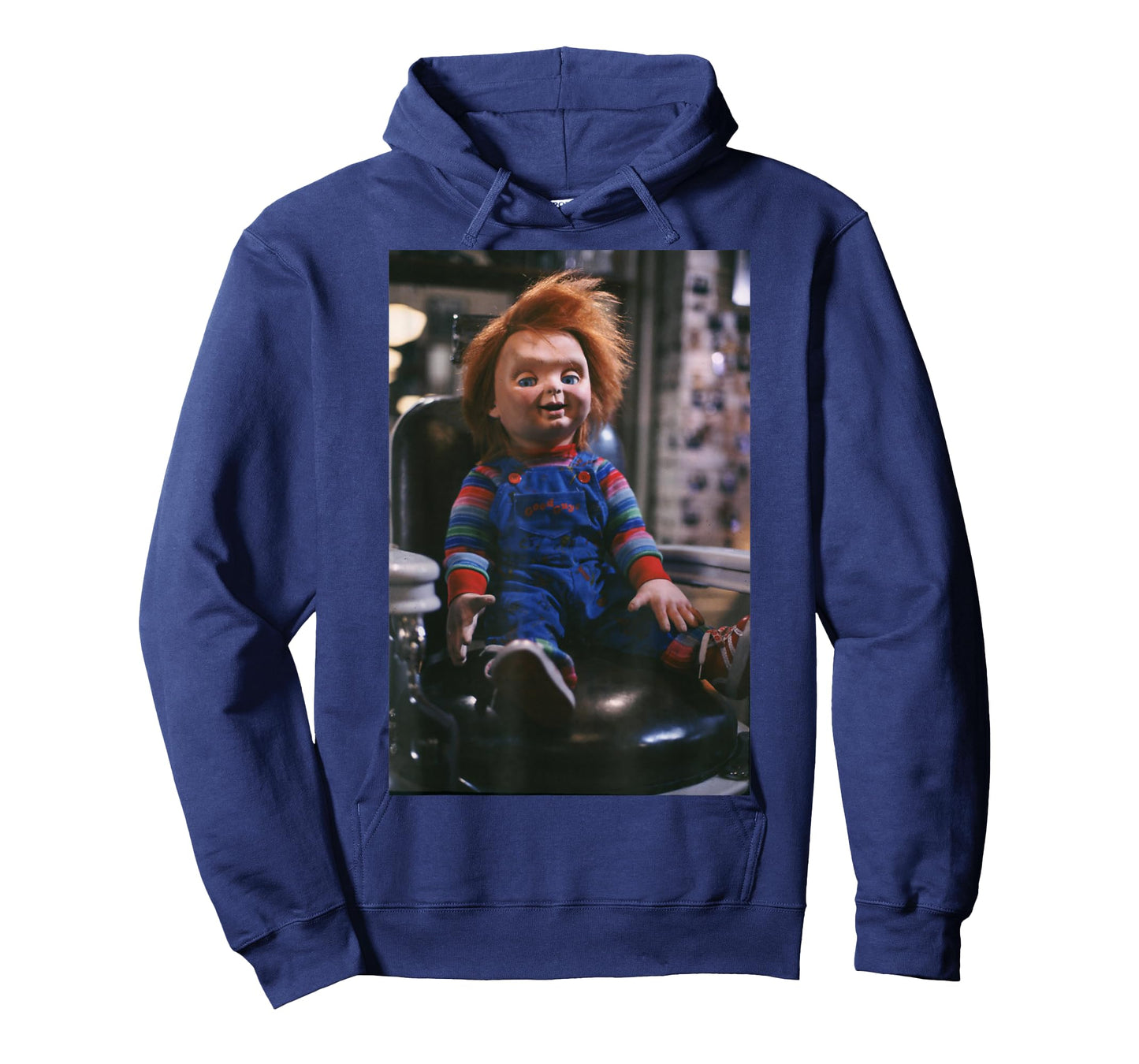 Chucky Sitting in Barber Chair T-Shirt T-Shirt