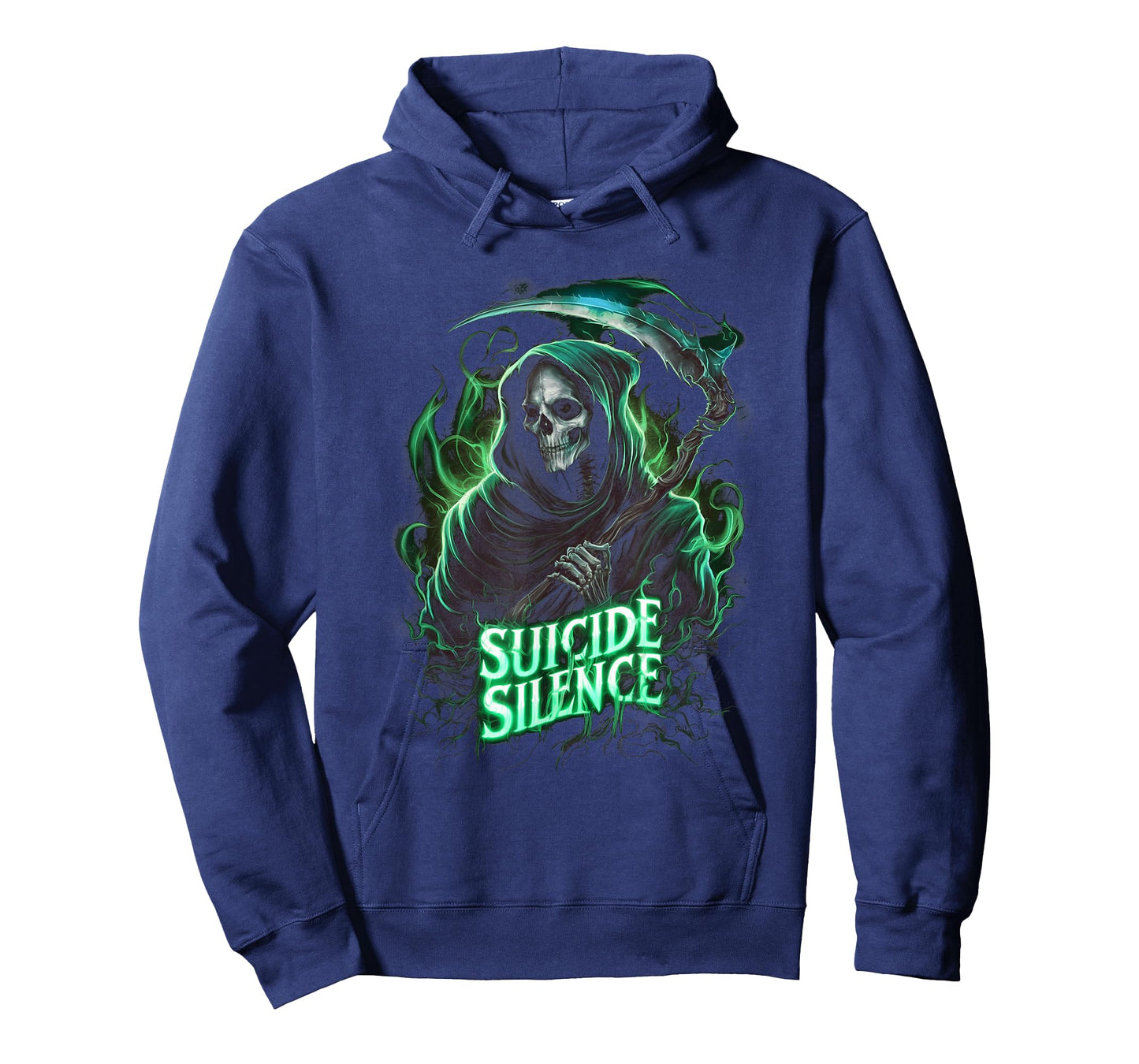 Suicide Silence Grim Reaper Occult Gothic Horror T-Shirt