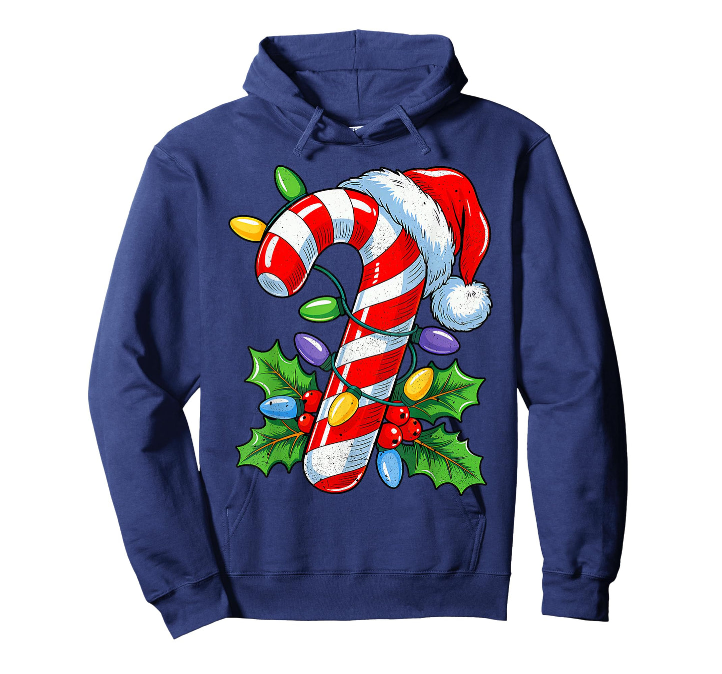 Candy Cane Crew Christmas Lights Family Matching Xmas Girls T-Shirt