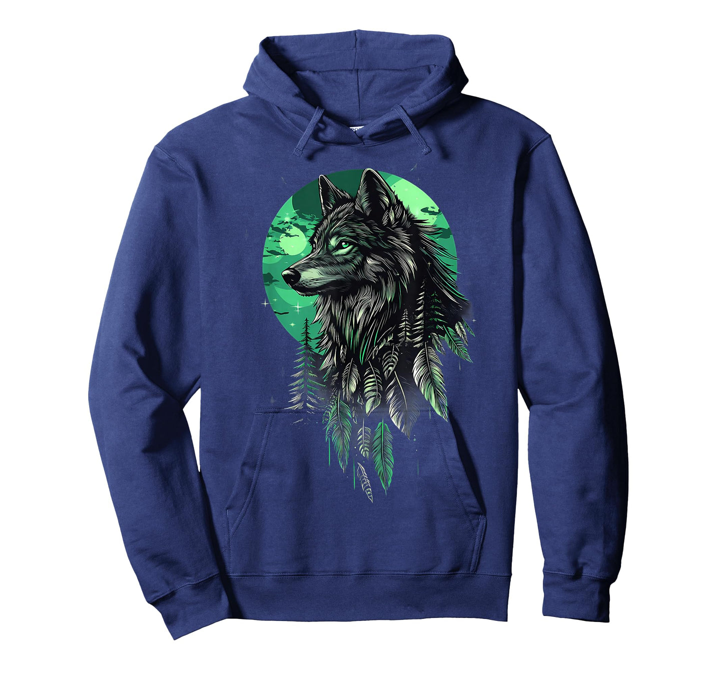 Native American Wolf Native American Pride Indian Tribe T-Shirt
