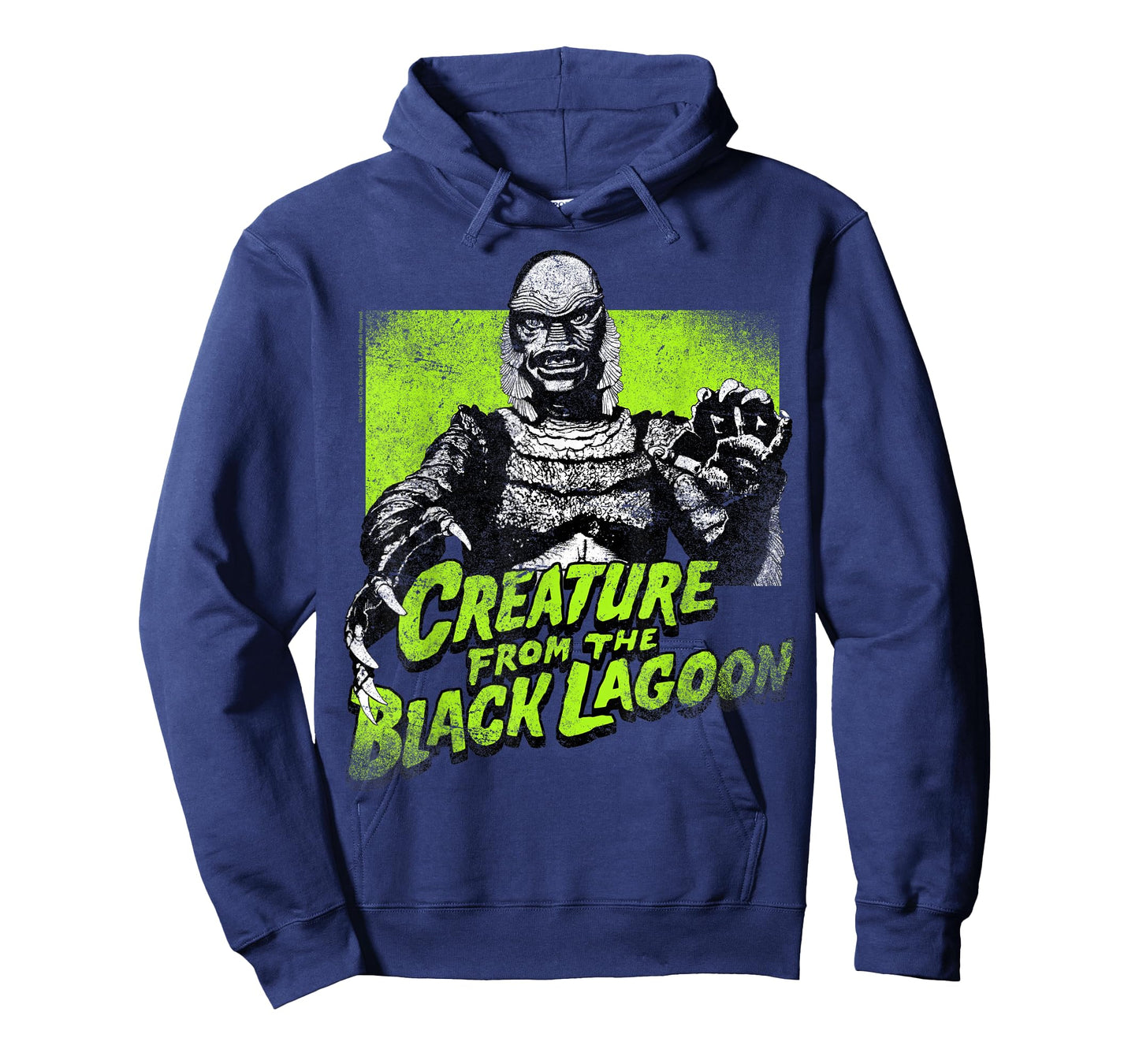 Universal Monsters Creature from The Black Lagoon Green T-Shirt Small