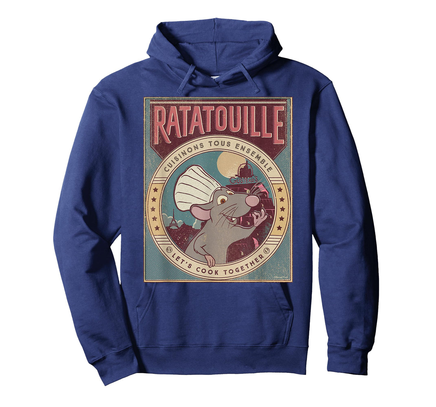 Disney and Pixar’s Ratatouille Chef Remy Let’s Cook Together T-Shirt Small