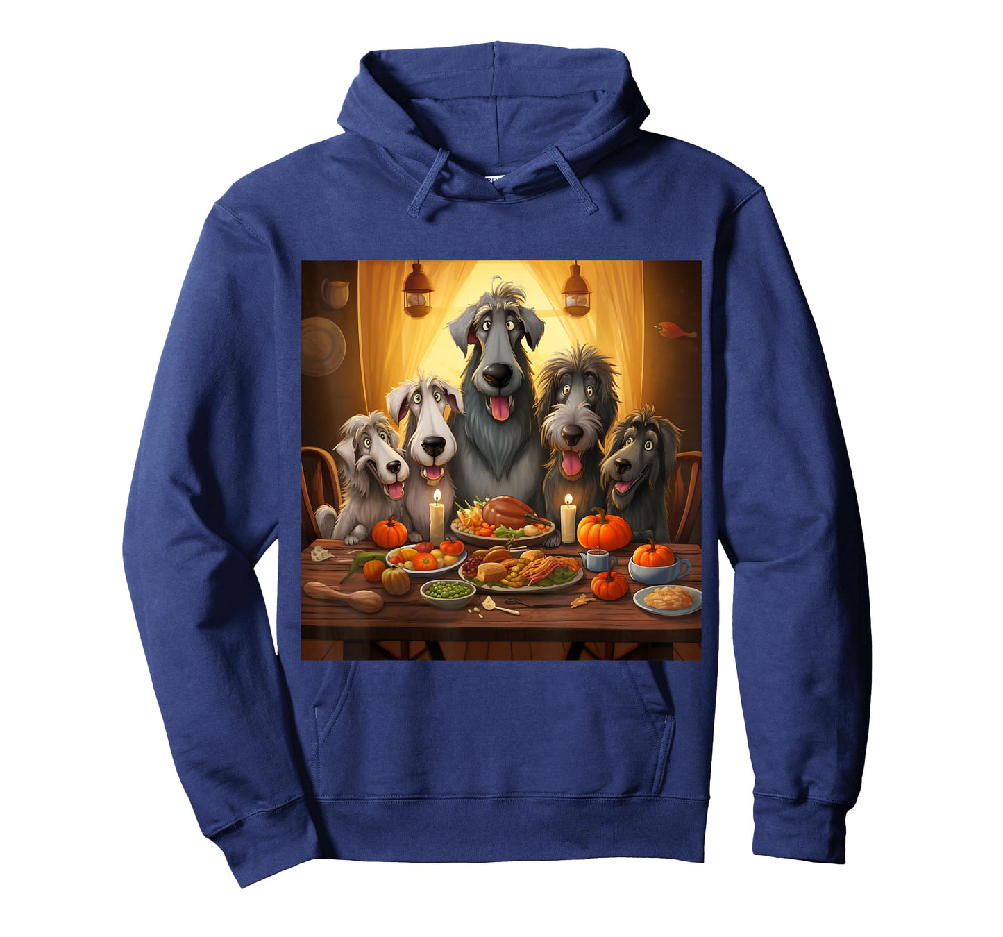 Thanksgiving Irish Wolfhound - Irish Wolfhound Thanksgiving T-Shirt