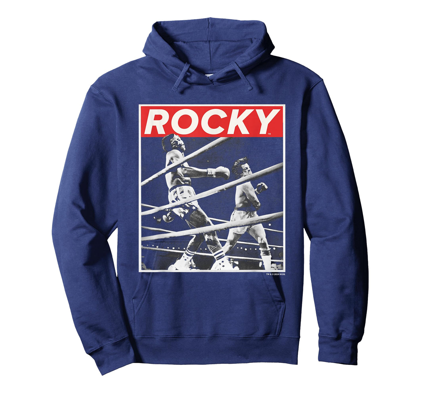 Rocky Savage Punch Apollo Creed Fight Vintage Panel T-Shirt