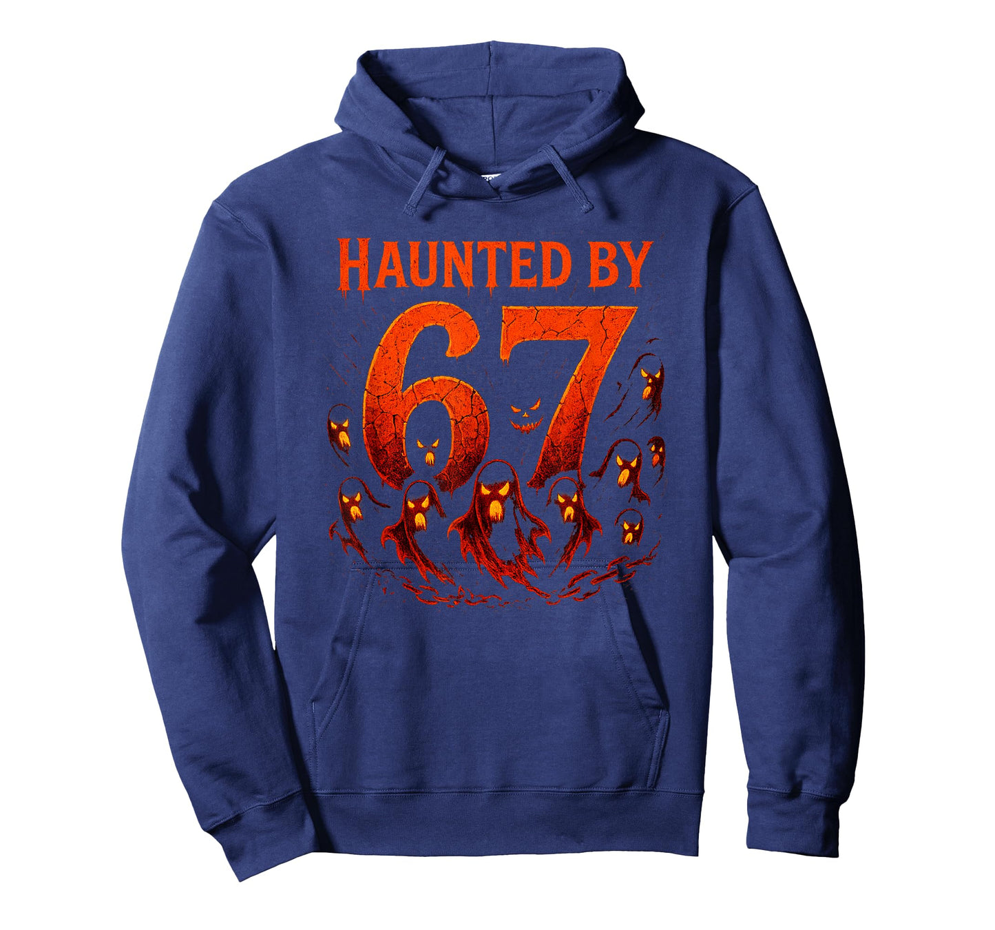 Haunted by 67 Six Seven 6 7 Meme Gen Alpha Halloween Shirt T-Shirt