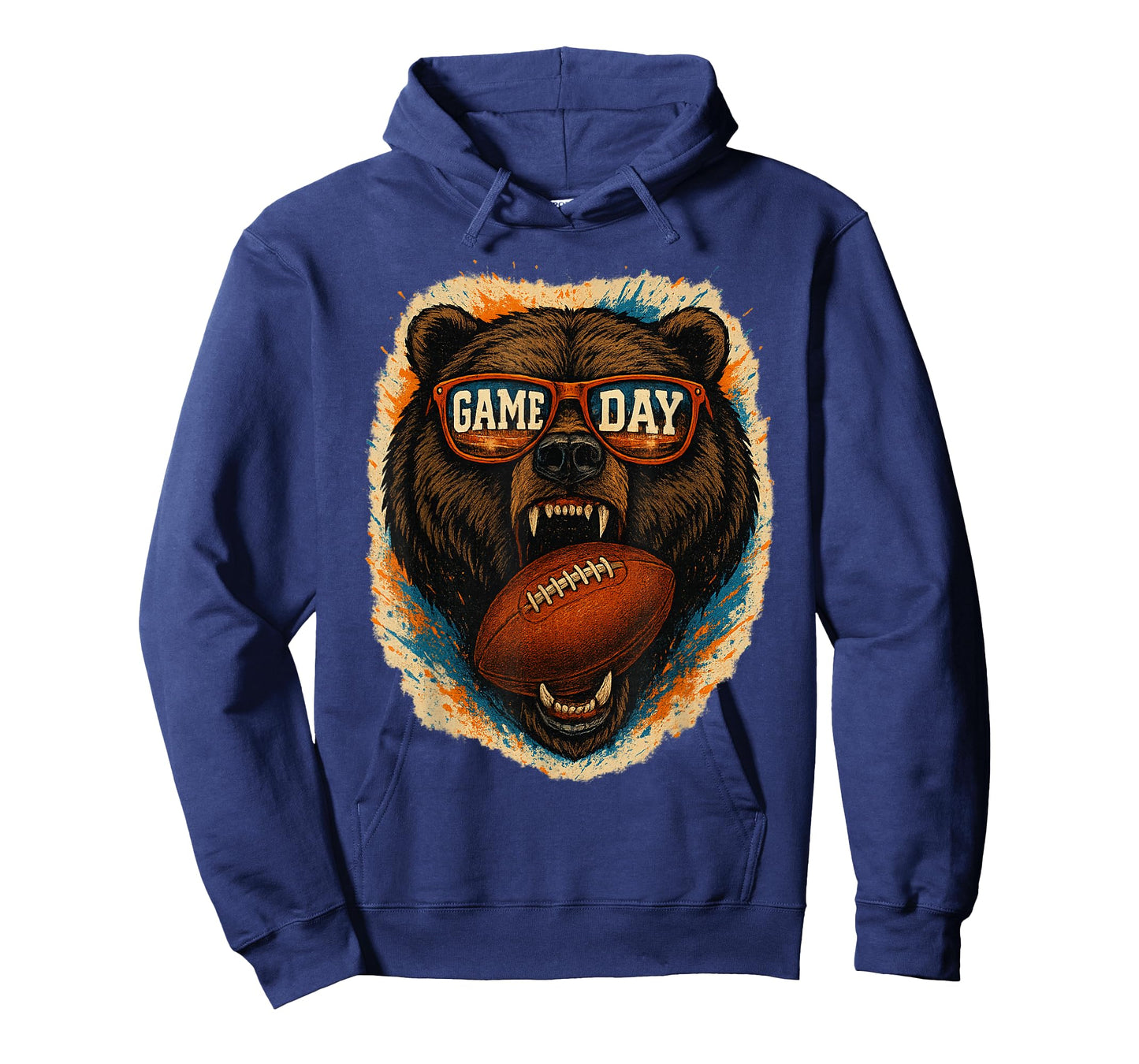 Funny Football Bear with Sunglasses, Game Day Bear T-Shirt