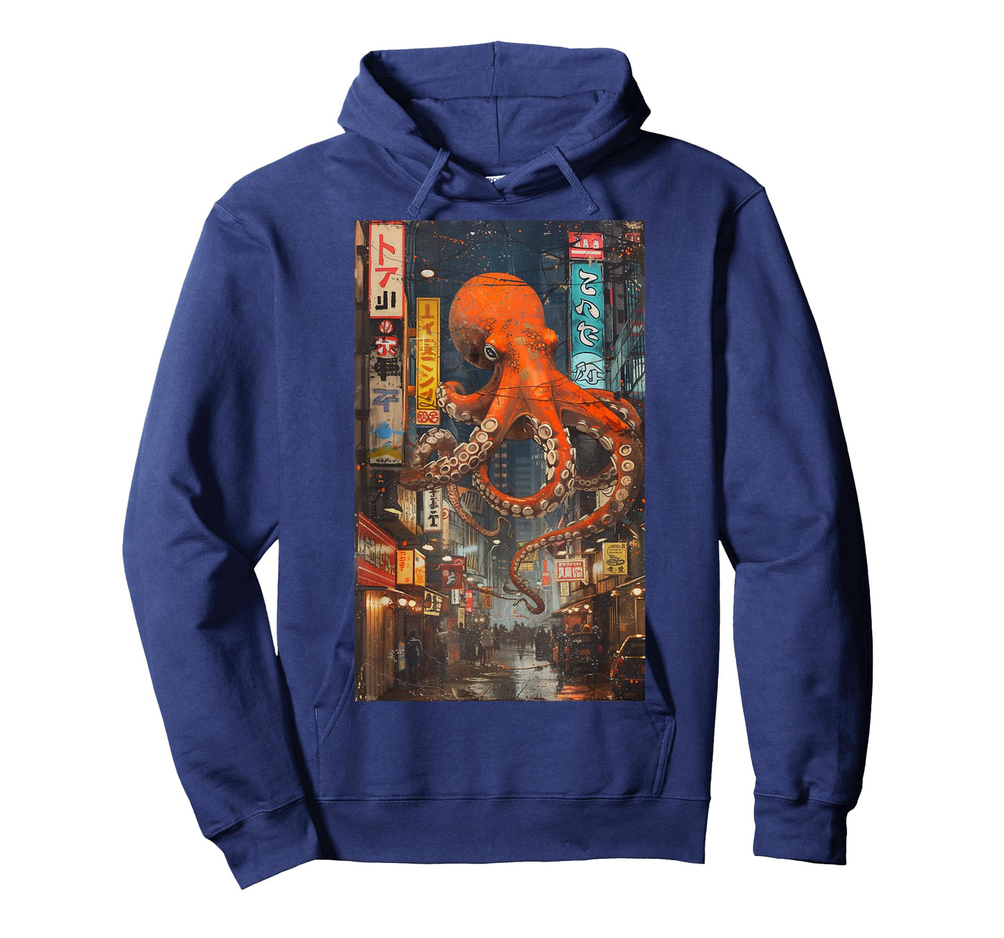 Japanese Kaiju Octopus Tee T-Shirt