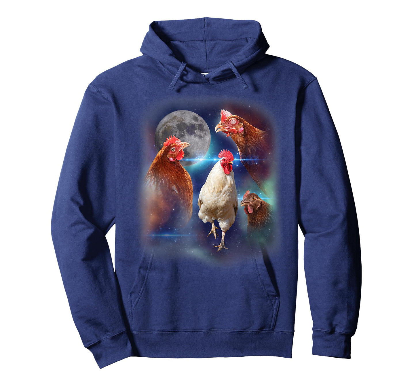 Howling at the Moon Shirt - Funny Chicken Shirt - Chicken T-Shirt