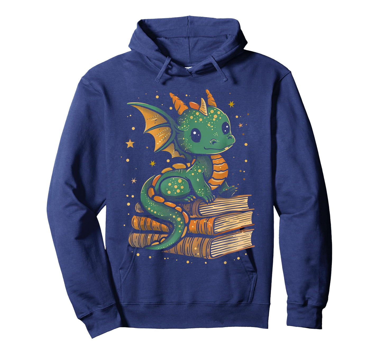 Cute Kawaii Dragon Fantasy Book Lover Book Nerd T-Shirt