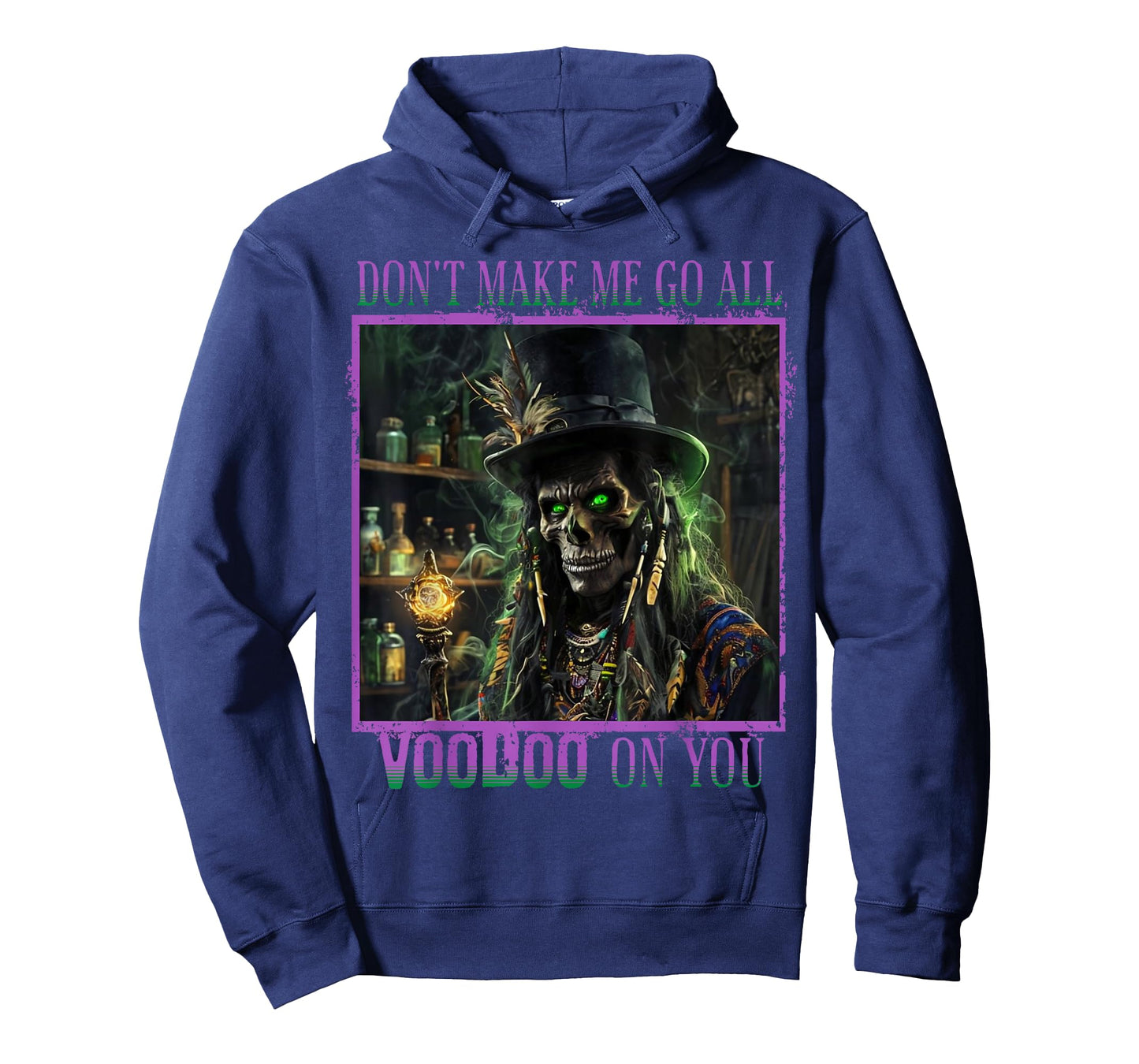 New Orleans Ghost Tour Scary Priest Voodoo Mardi Gras T-Shirt