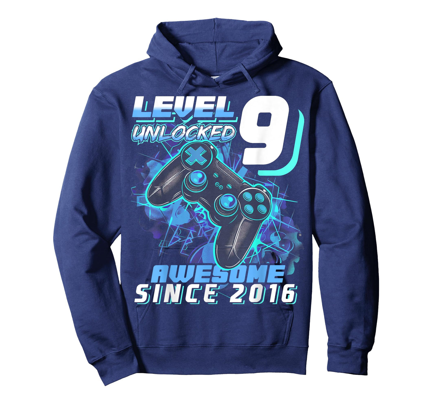 9th Birthday Boy Level 9 Gamer 9 Year Video Game Party T-Shirt