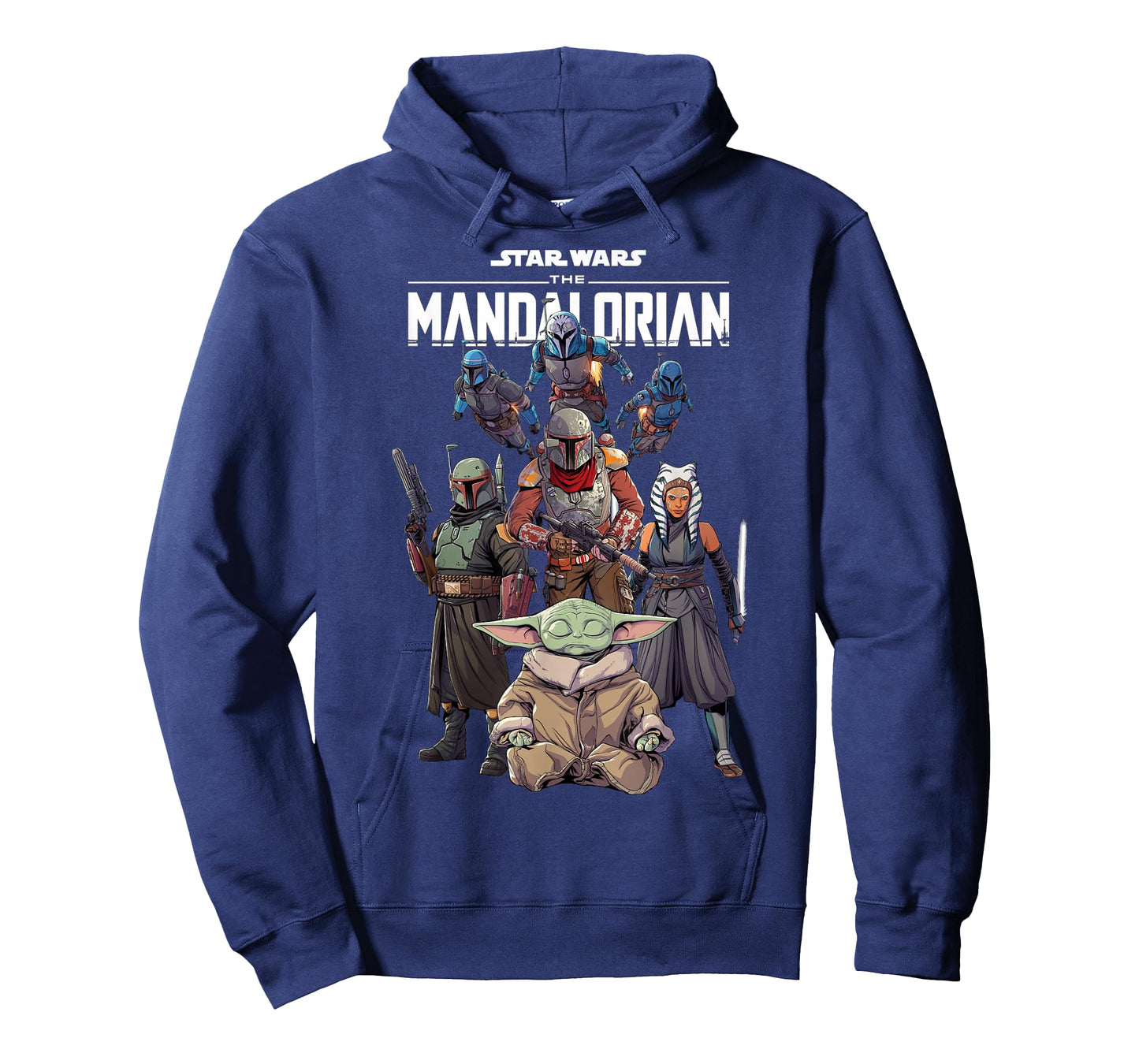 Star Wars: The Mandalorian Group Shot Hero Poster T-Shirt
