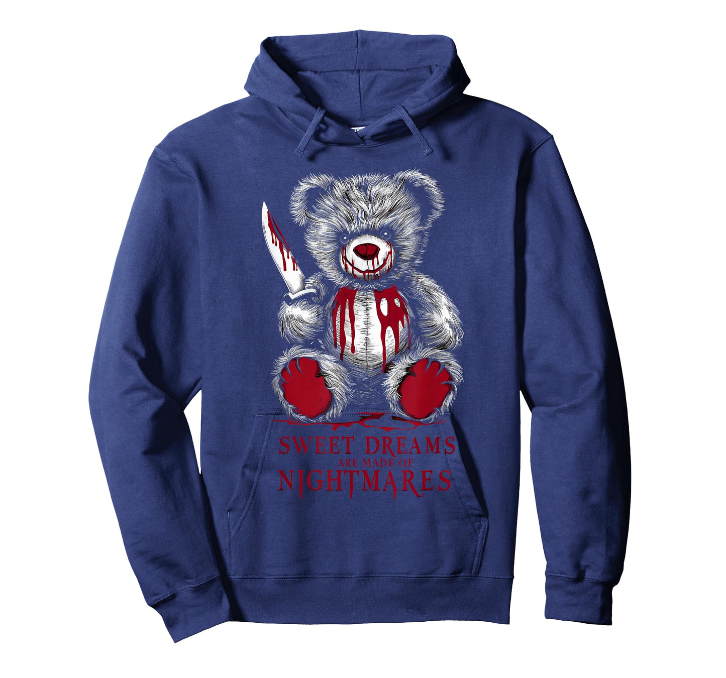 Terrifying Teddy Spooky Plush Horror Teddy Bear Scary T-Shirt