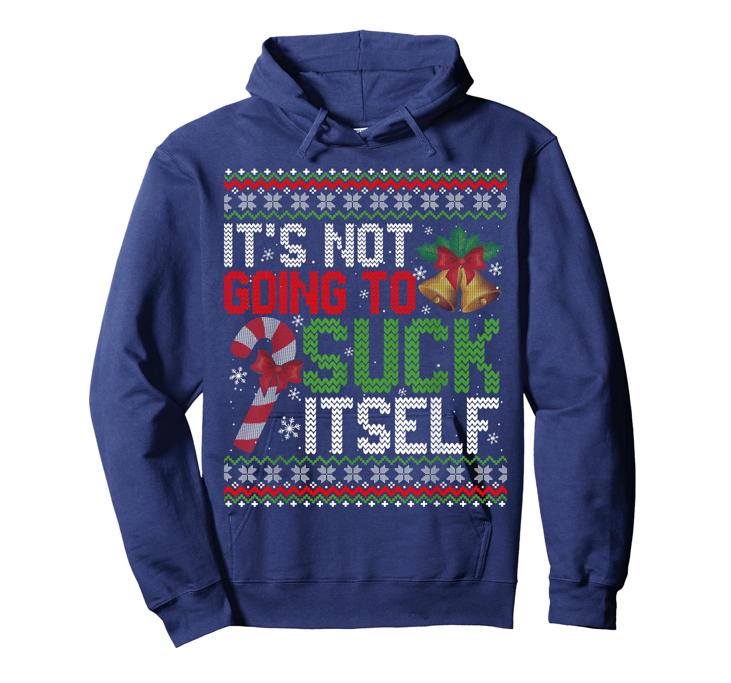 It's Not Going to Suck Itself Funny Couples Christmas T-Shirt