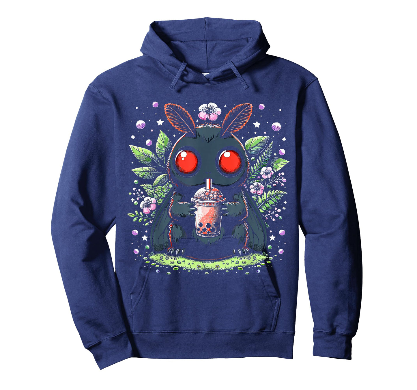 Mothman Boba Tea Kawaii Bubble Tea T-Shirt