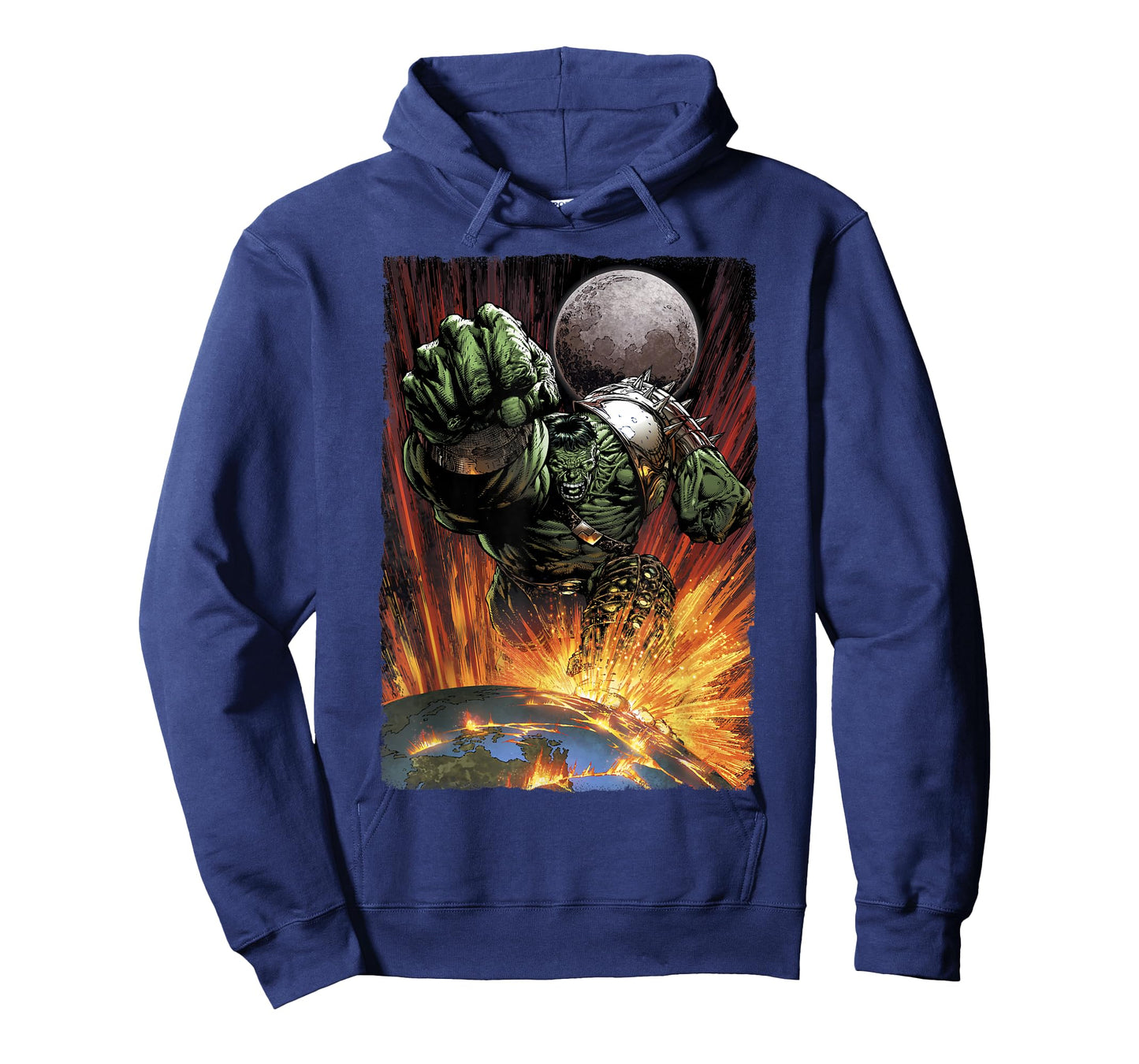 Marvel Comics Retro Classic World War Hulk Planet Explosion T-Shirt
